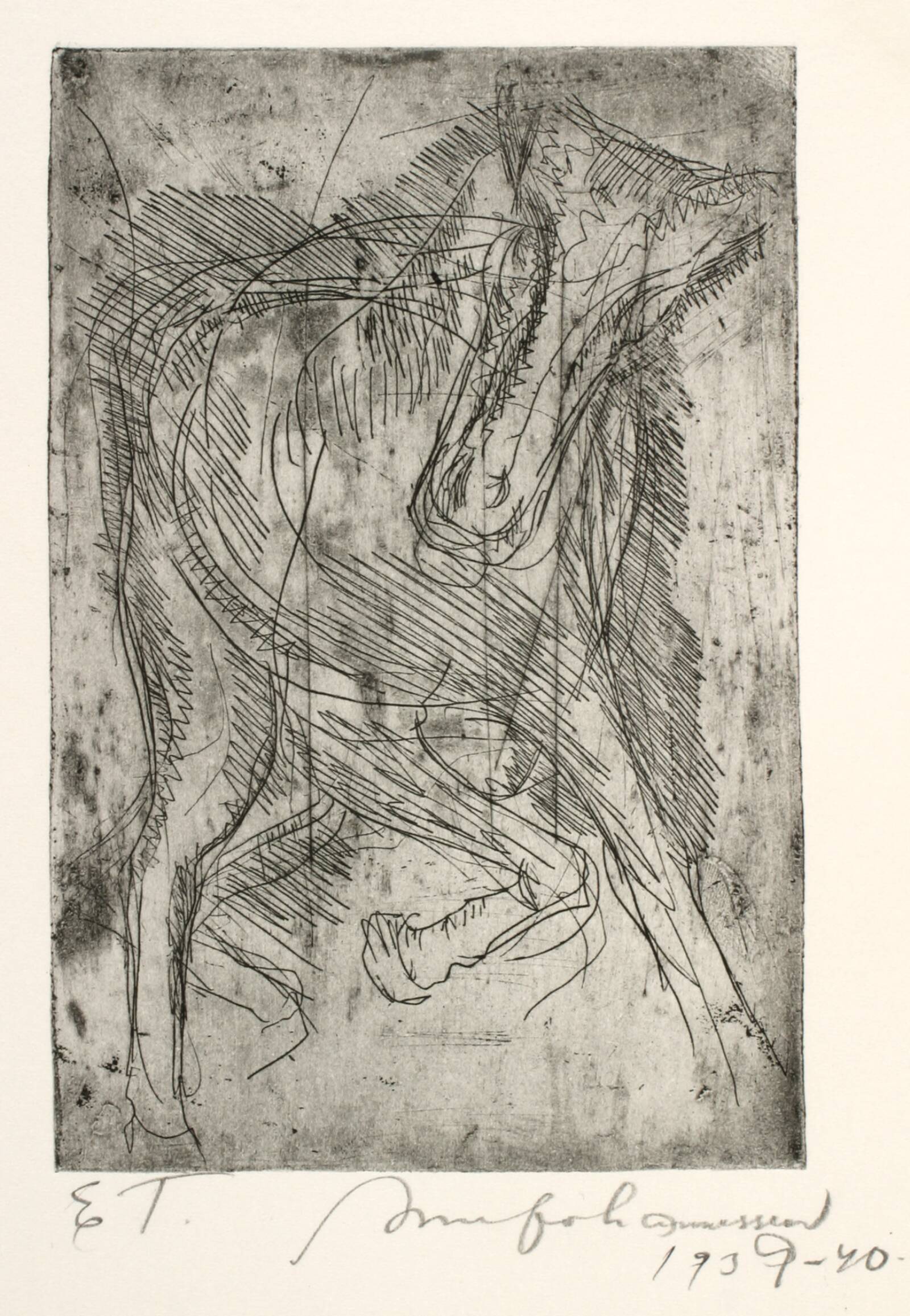 Helhesten, Arne Johannessen, 1939