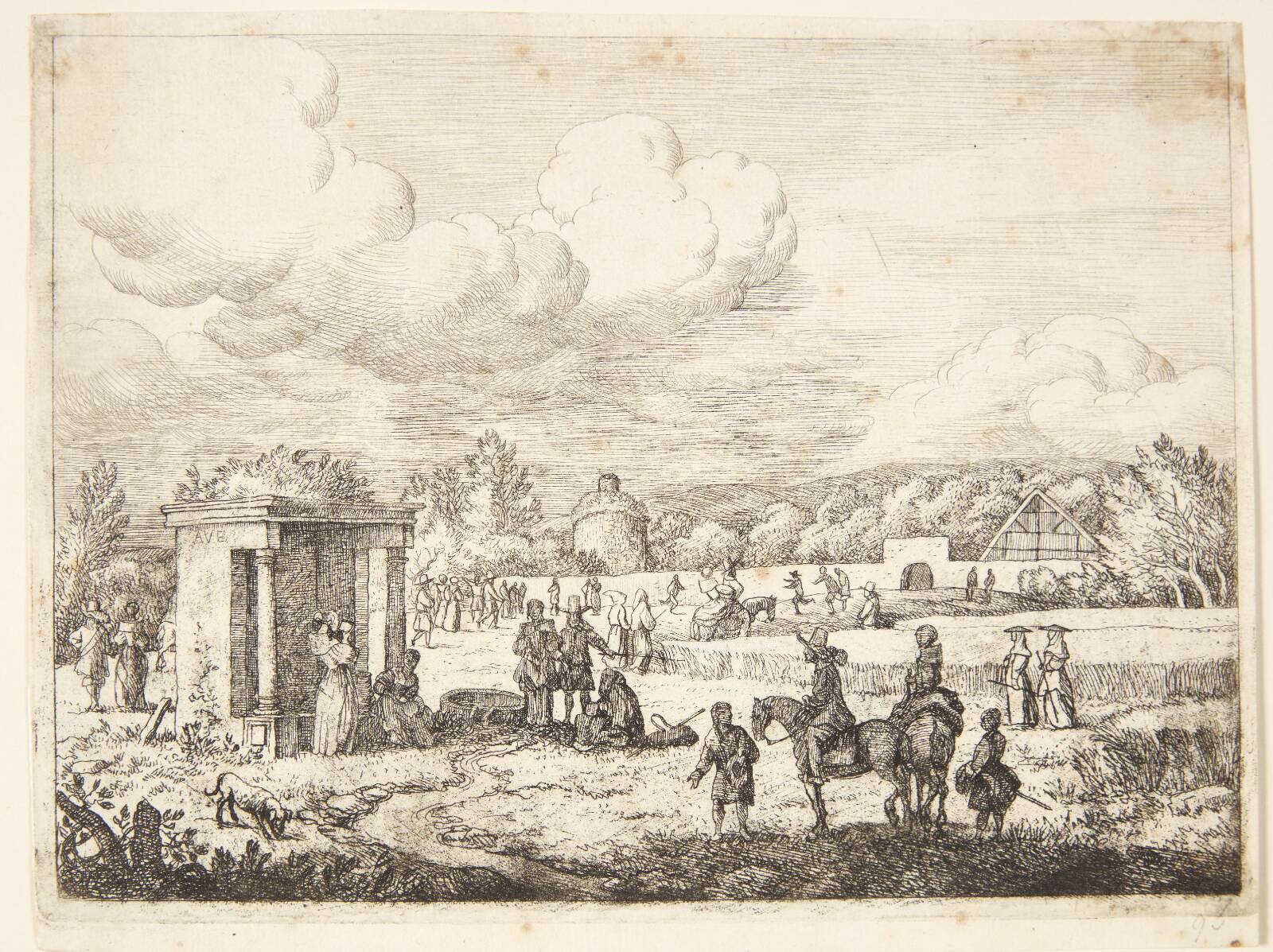 Kilden ved Watroz, Allaert van Everdingen, 1621-1675