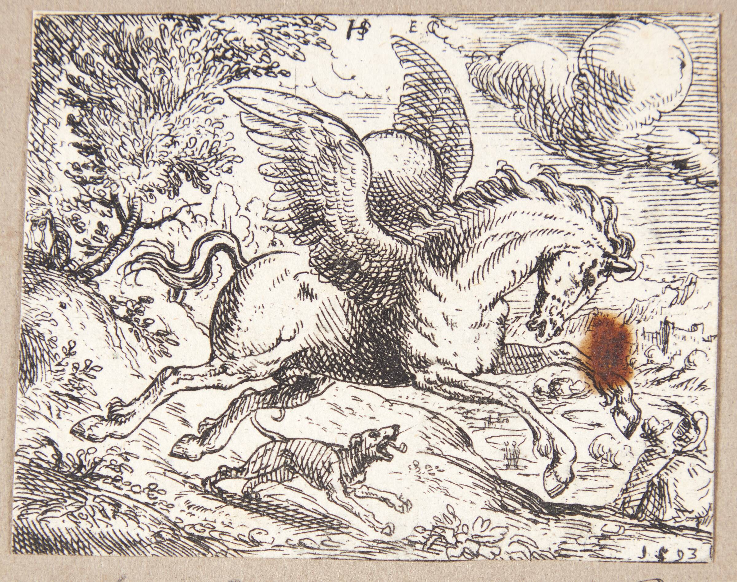 Pegasus, Hans Strohmayer, 1593