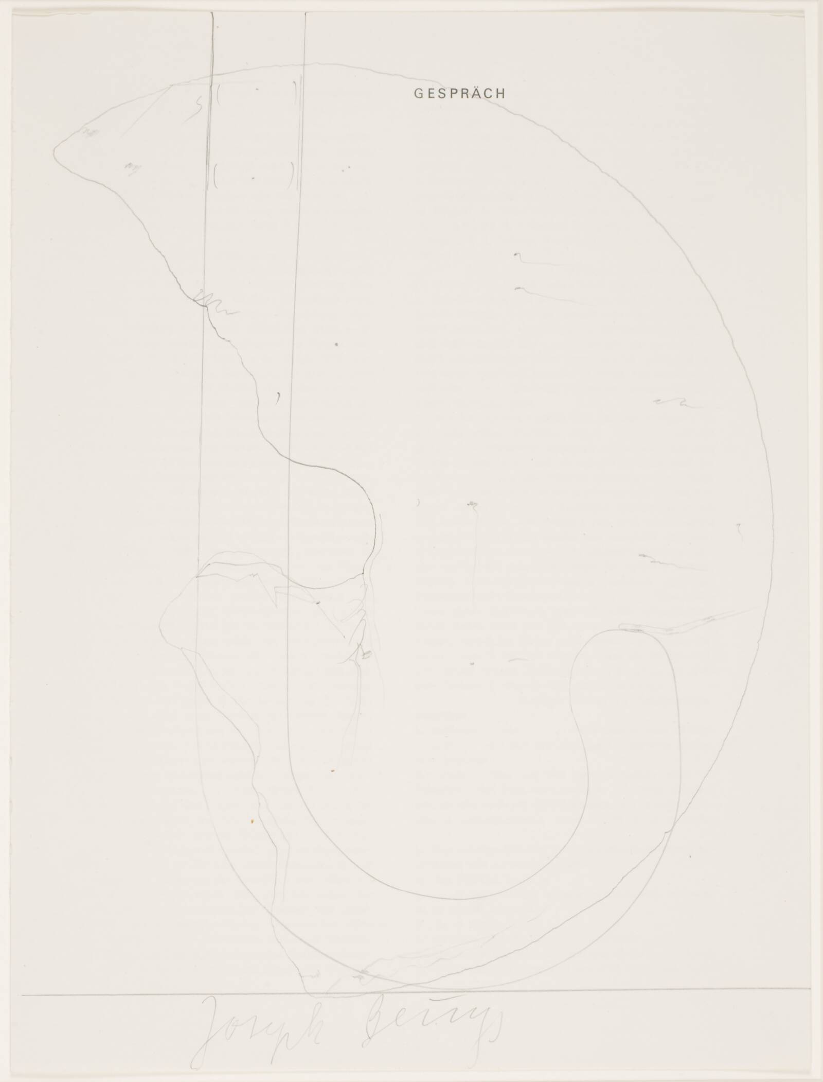 Uden titel, Joseph Beuys, 1974-1975
