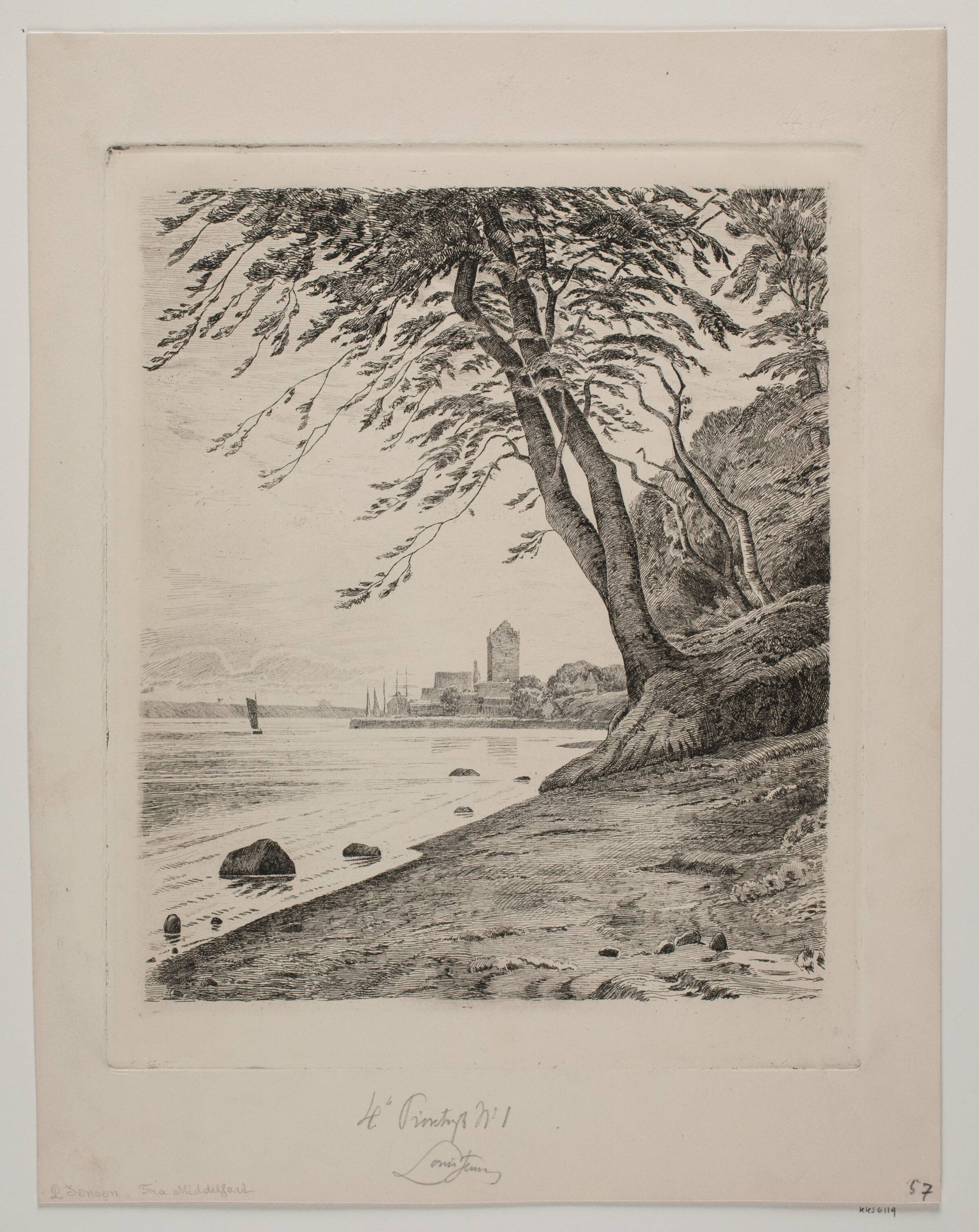 Fra Middelfart, Louis Jensen, 1858-1908
