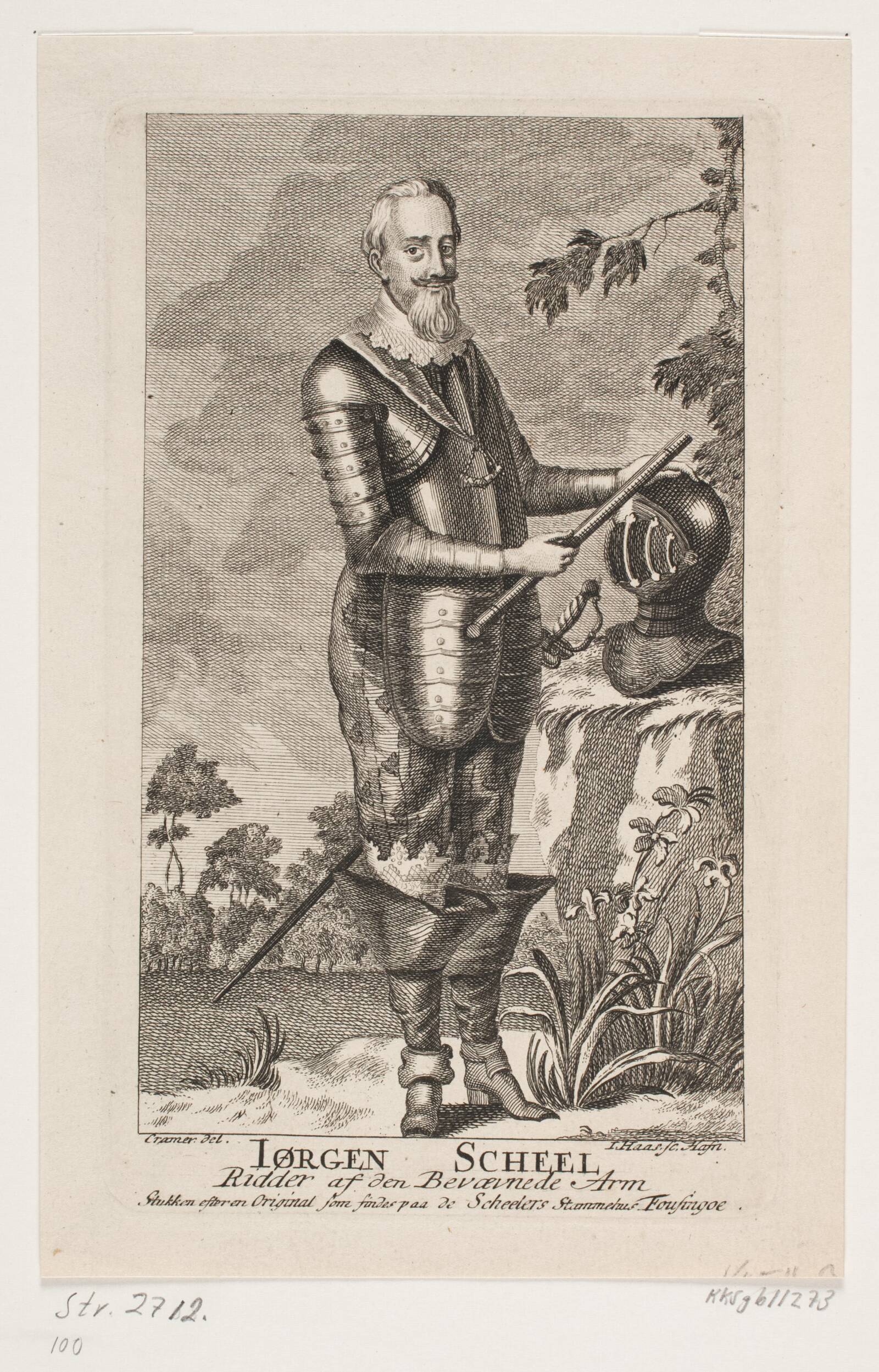 Jørgen Skeel til Estrup, Jonas Haas, 1753-1754