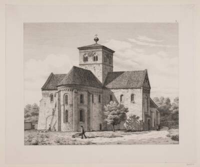 "Kongegravene i Ringsted Kirke". Planche I