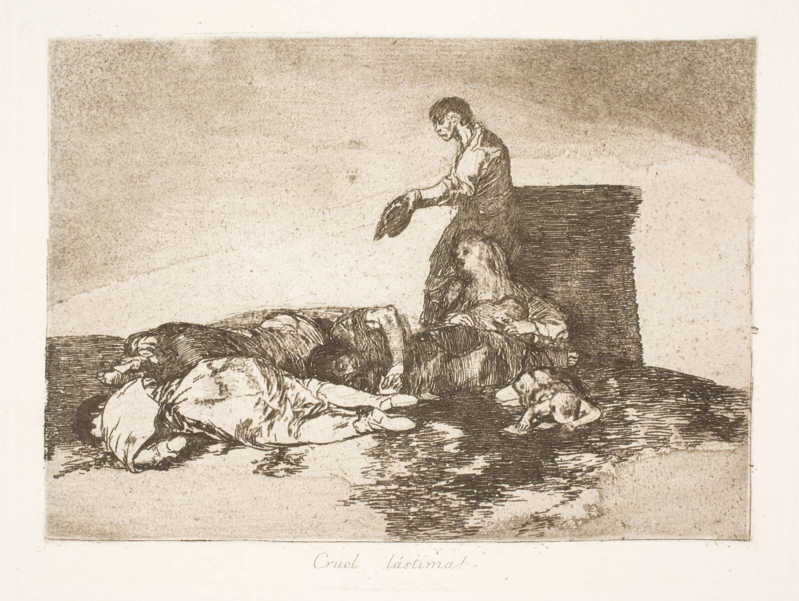 Elendighed! (48), Francisco de Goya, 1810-1820