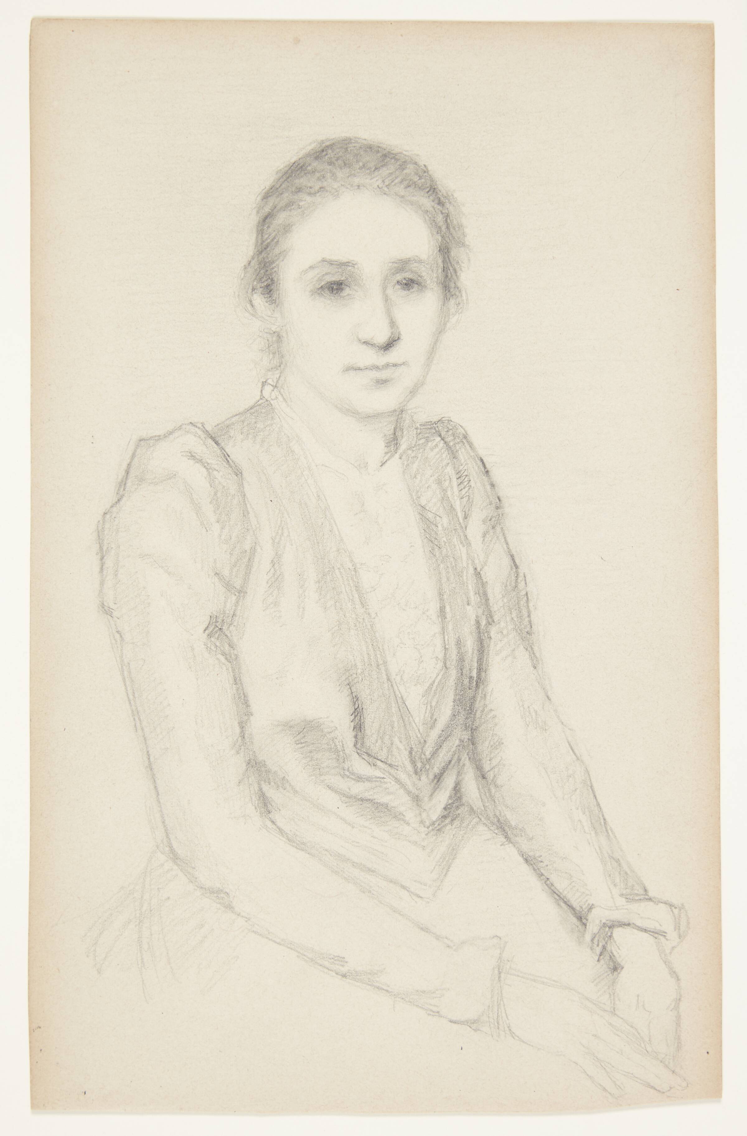 Portræt af Susette Holten, Johanne Krebs, 1863-1923