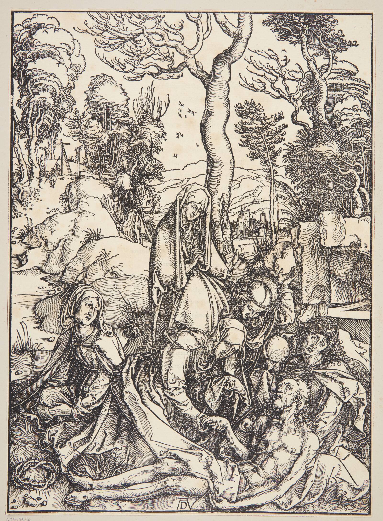 Begrædelsen, Albrecht Dürer, 1496-1499