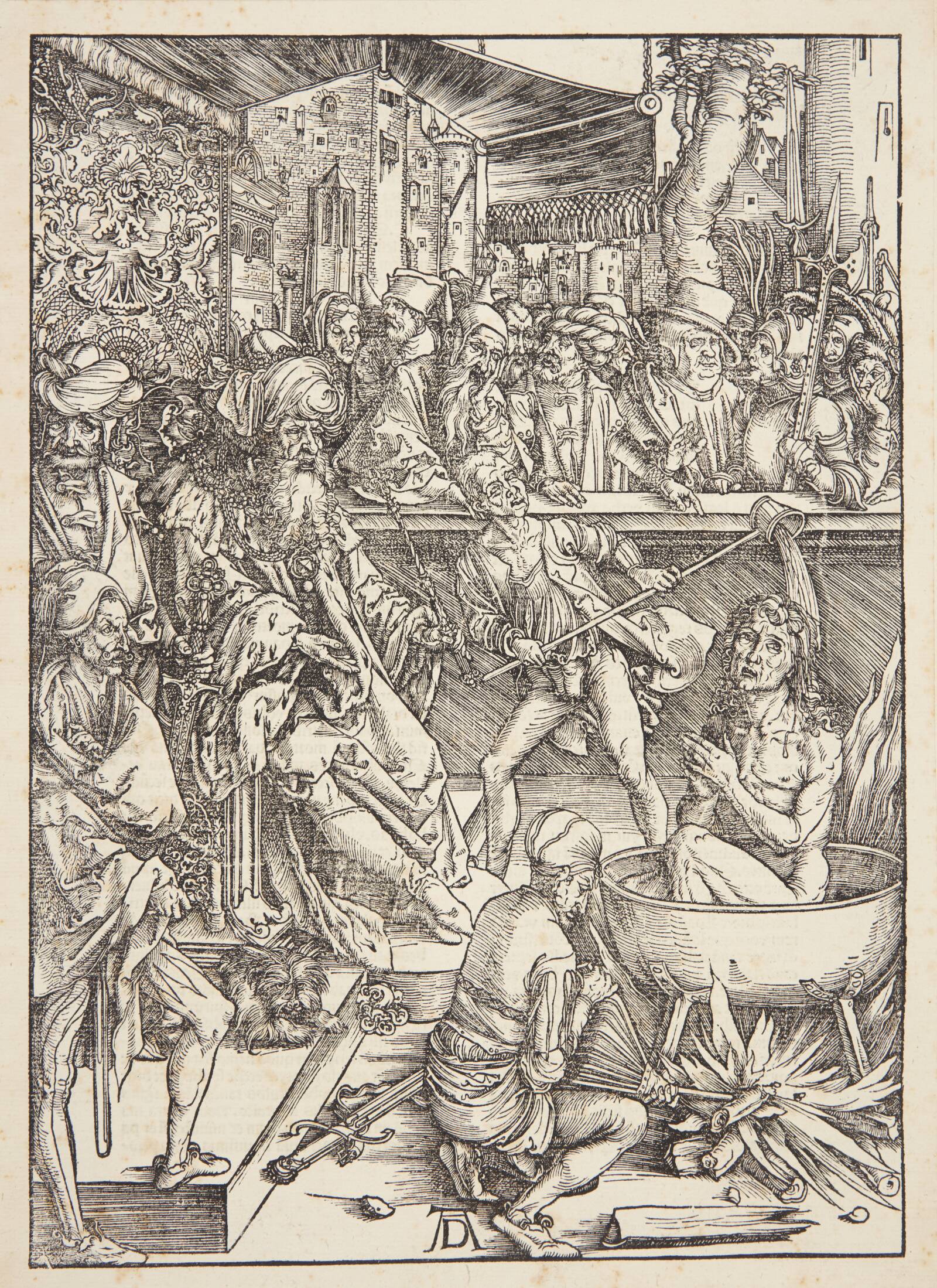 Johannes' martyrium, Albrecht Dürer, 1494-1497