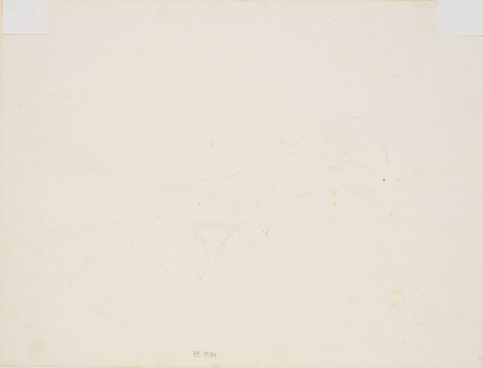 Rids af bjerge, P.C. Skovgaard, 1854-1855