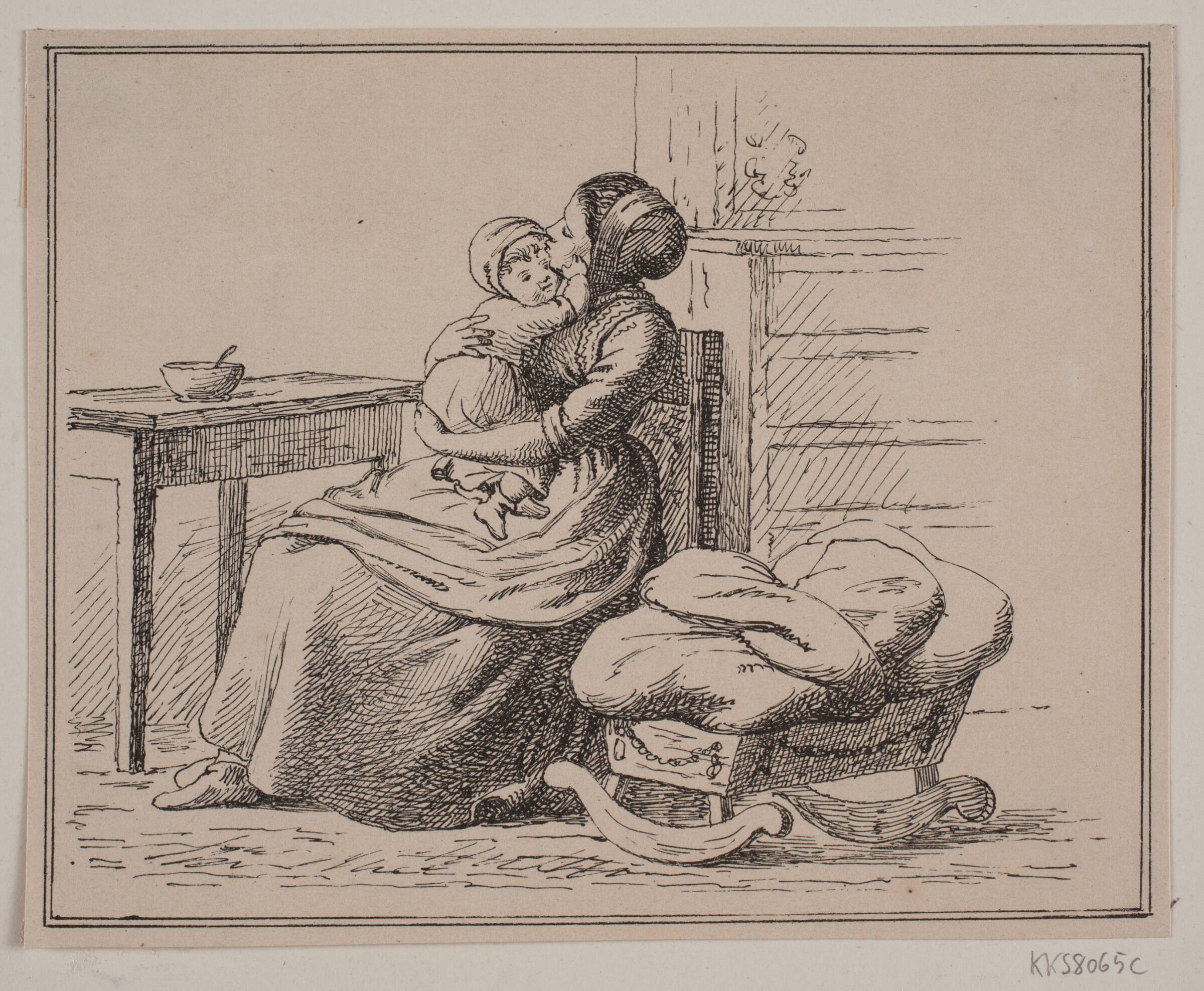 Illustration til Billeder og Vers af Julius Exner og Christian Winther, Julius Exner, 1862