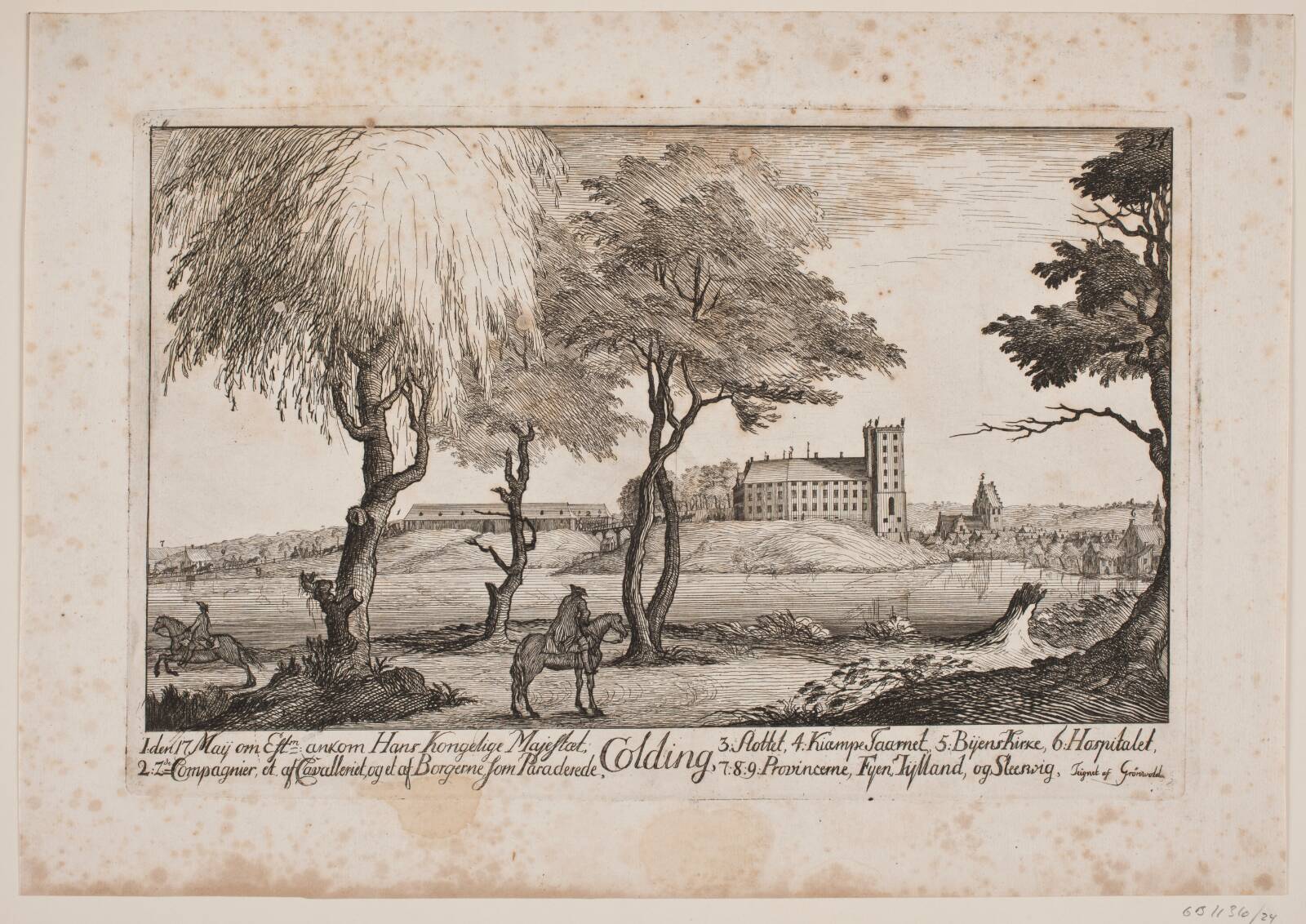 Koldinghus, Poul Isac Grønvold, 1749