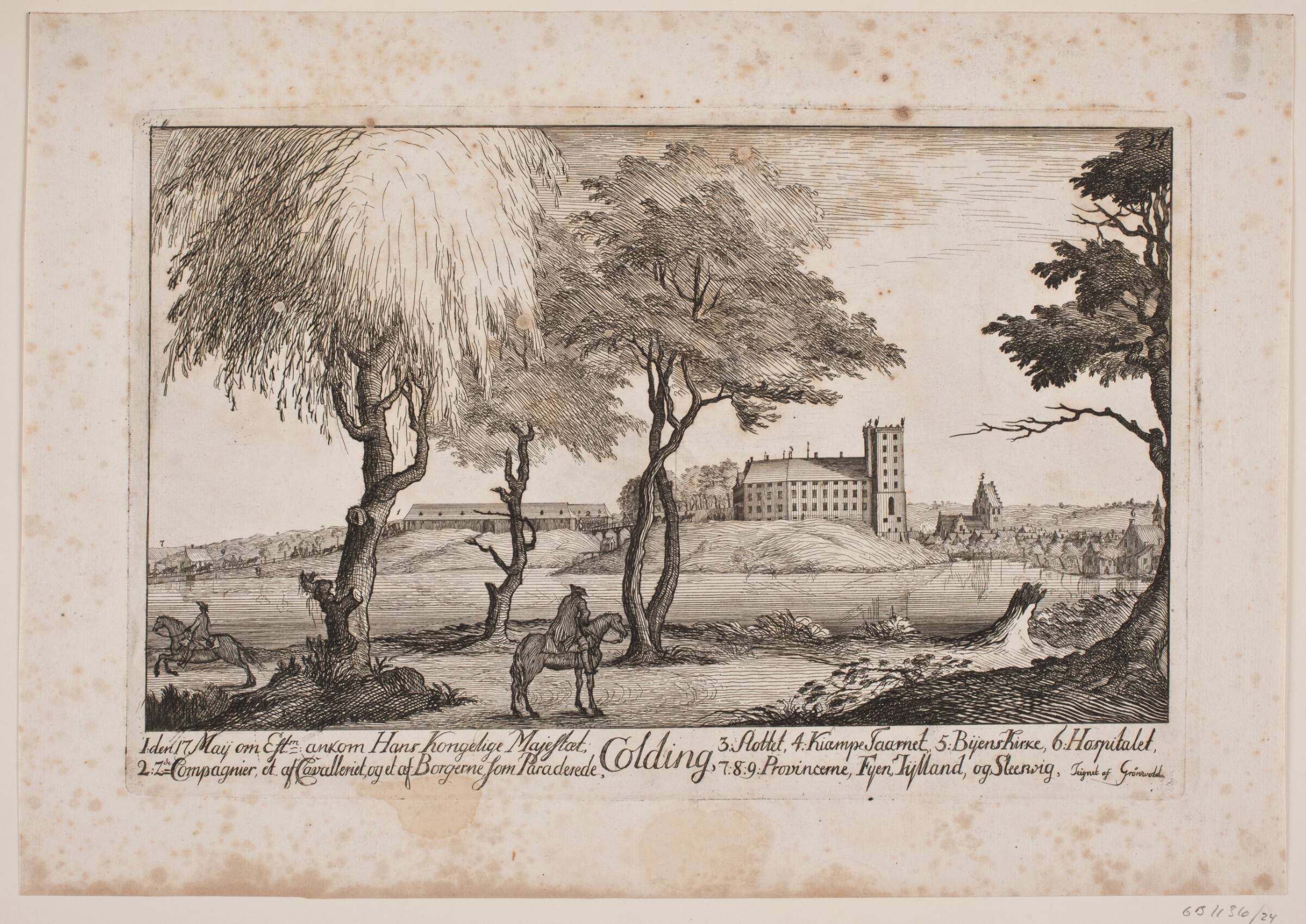 Koldinghus, Poul Isac Grønvold, 1749