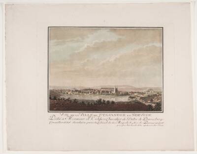 Vue de la ville de Stavanger en Norvège