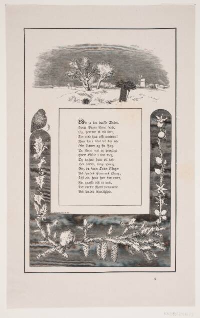 Illustration til Johan Krohn, "Peters jul"