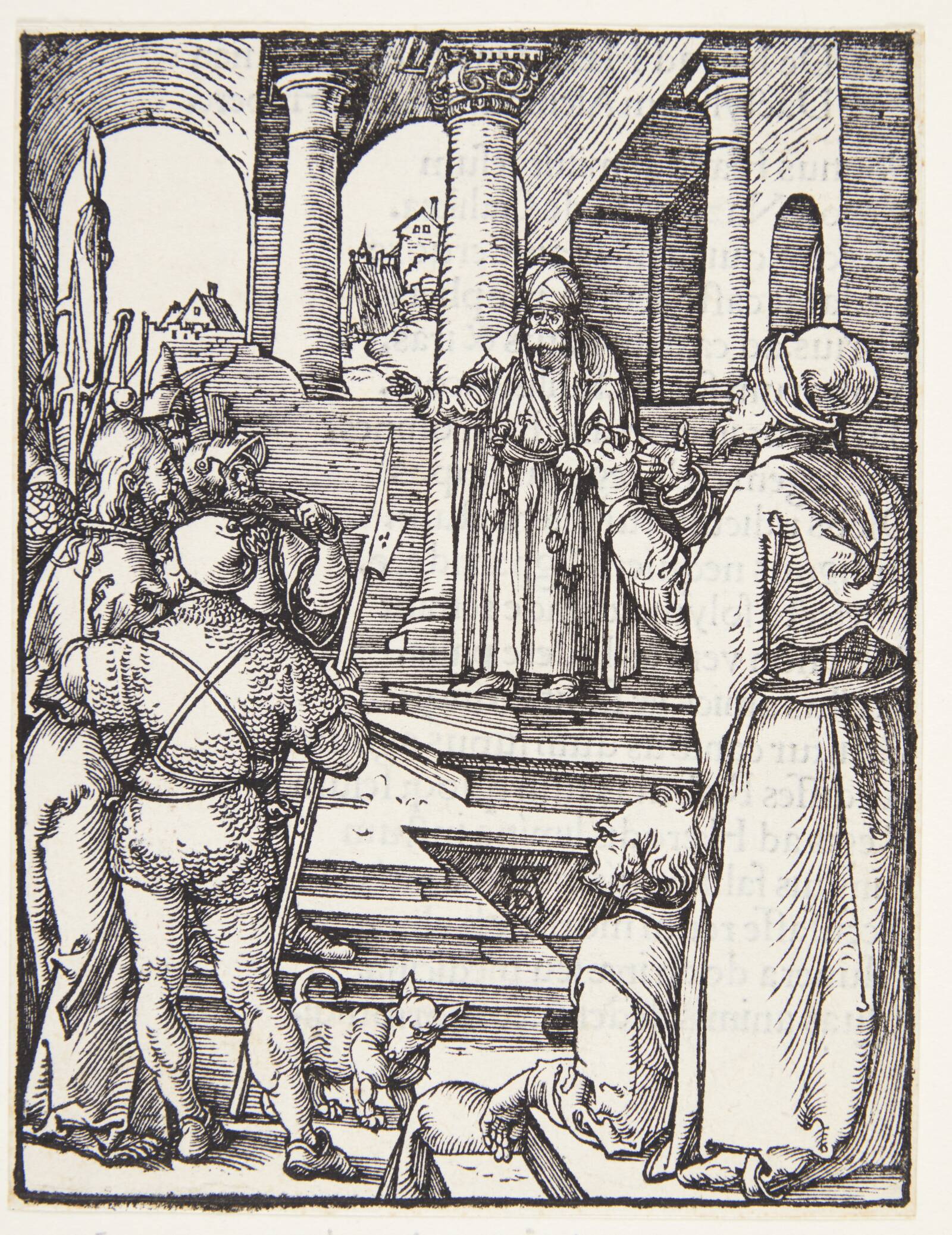 Kristus for Pilatus, Albrecht Dürer, 1506-1509