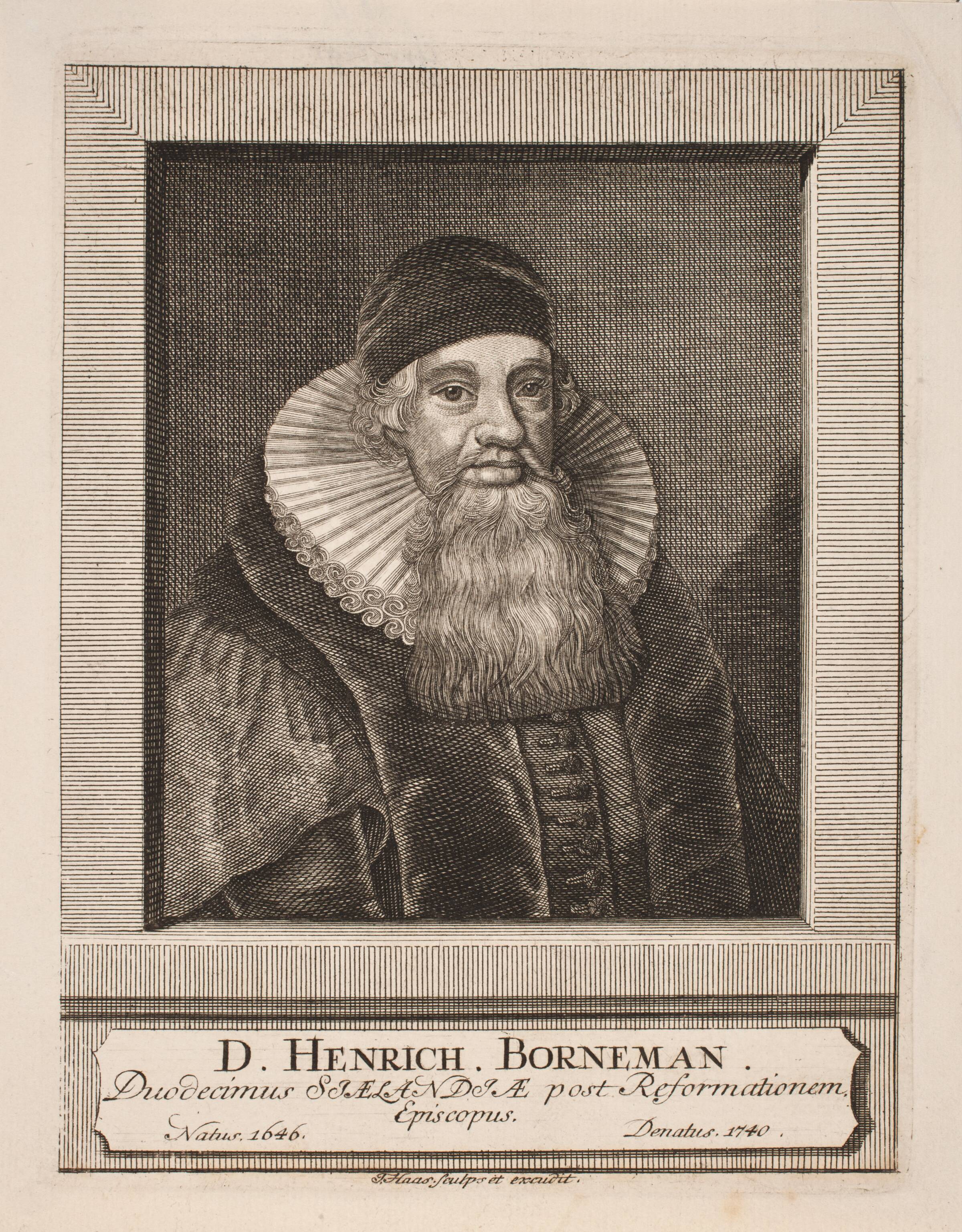 Biskop Henrik Bornemann, Jonas Haas, 1750-1759