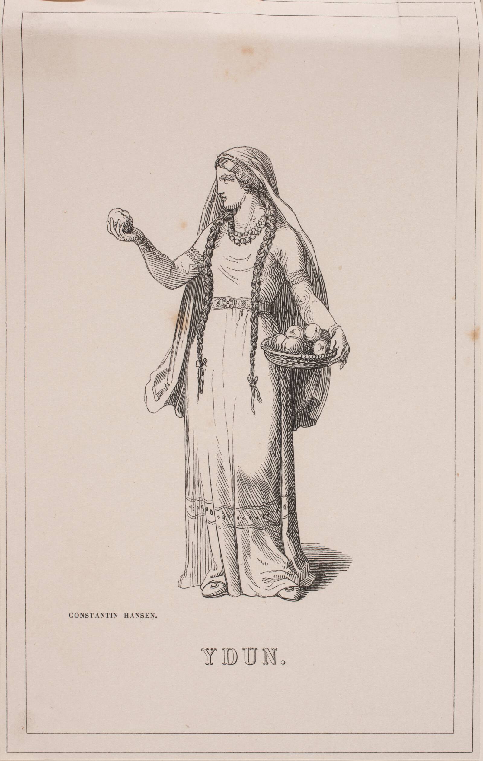 "Ydun", Johan Aagaard, 1818-1879