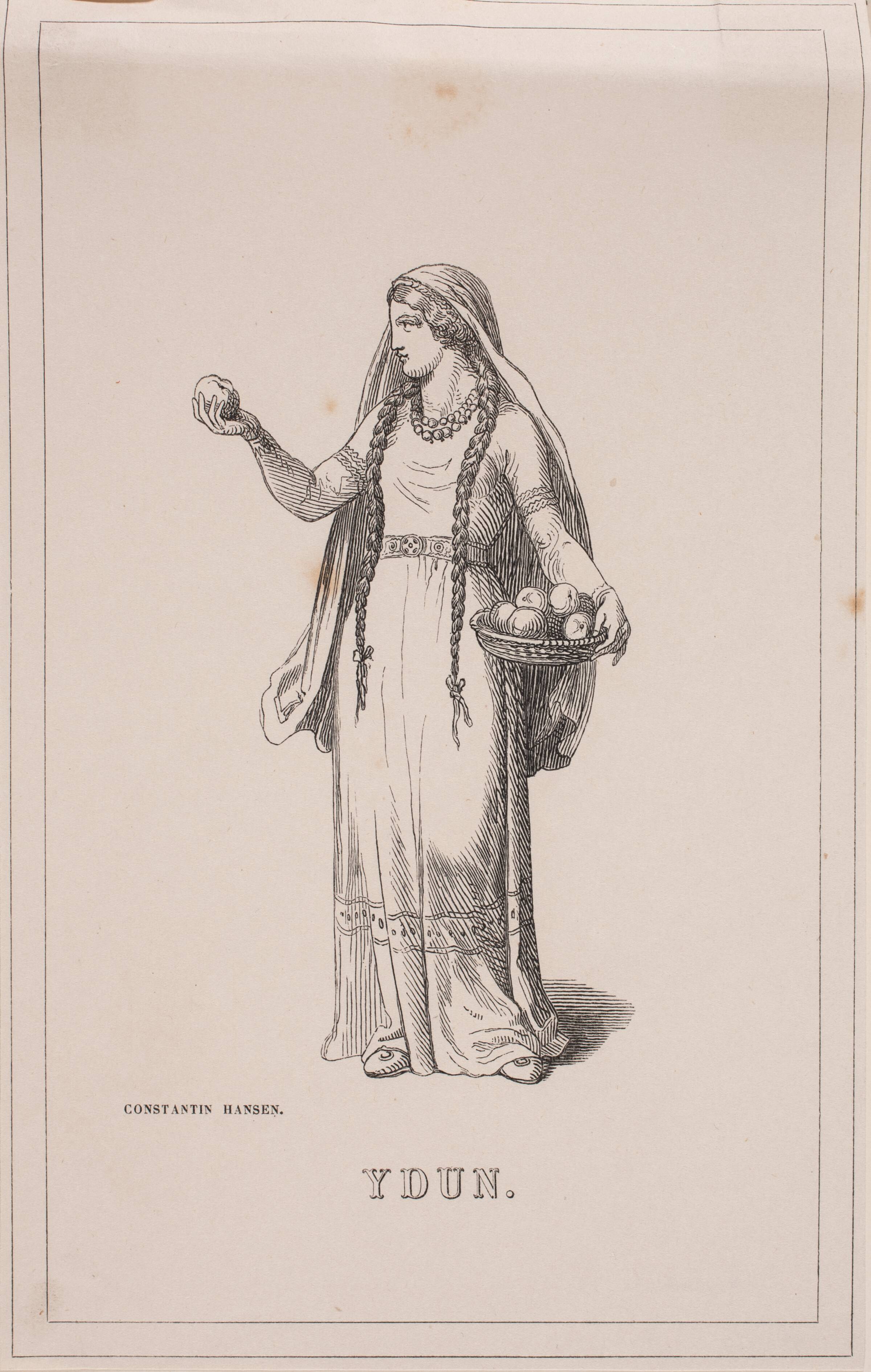 "Ydun", Johan Aagaard, 1818-1879