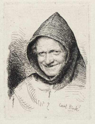 Leende munk