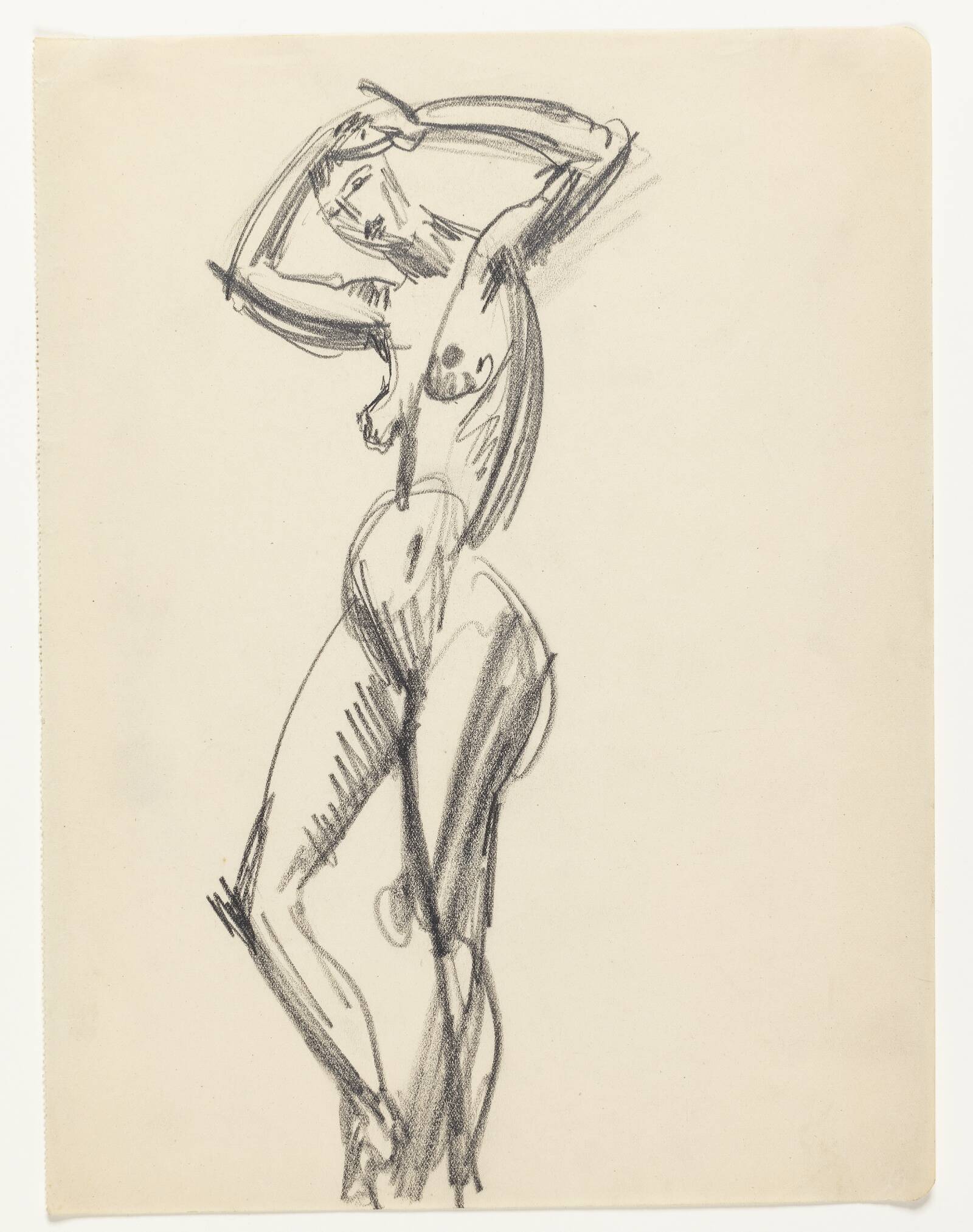 Modelstudie, Astrid Holm, 1876-1937