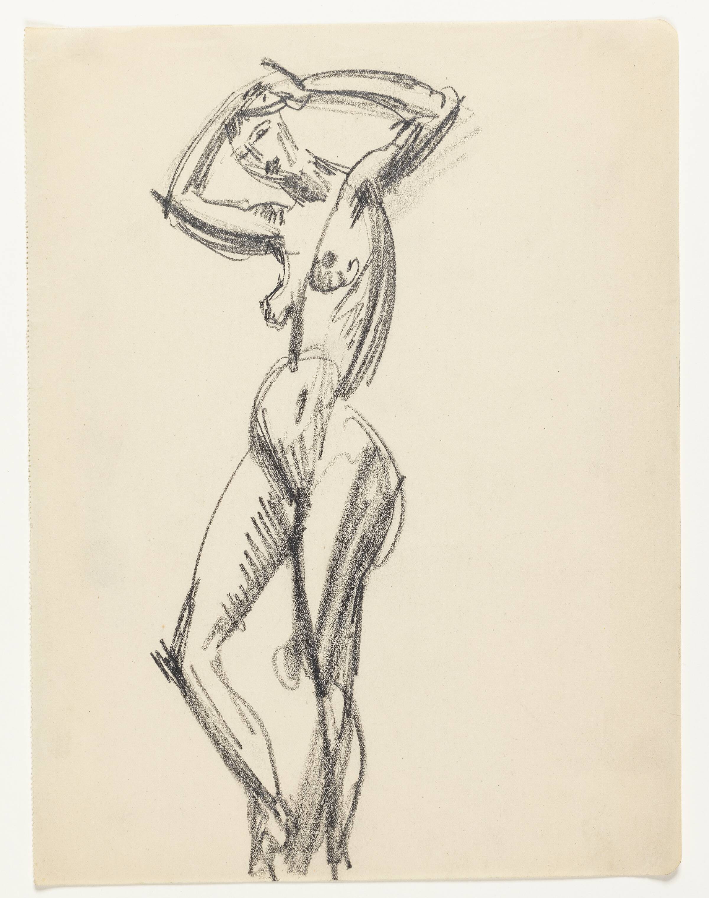 Modelstudie, Astrid Holm, 1876-1937