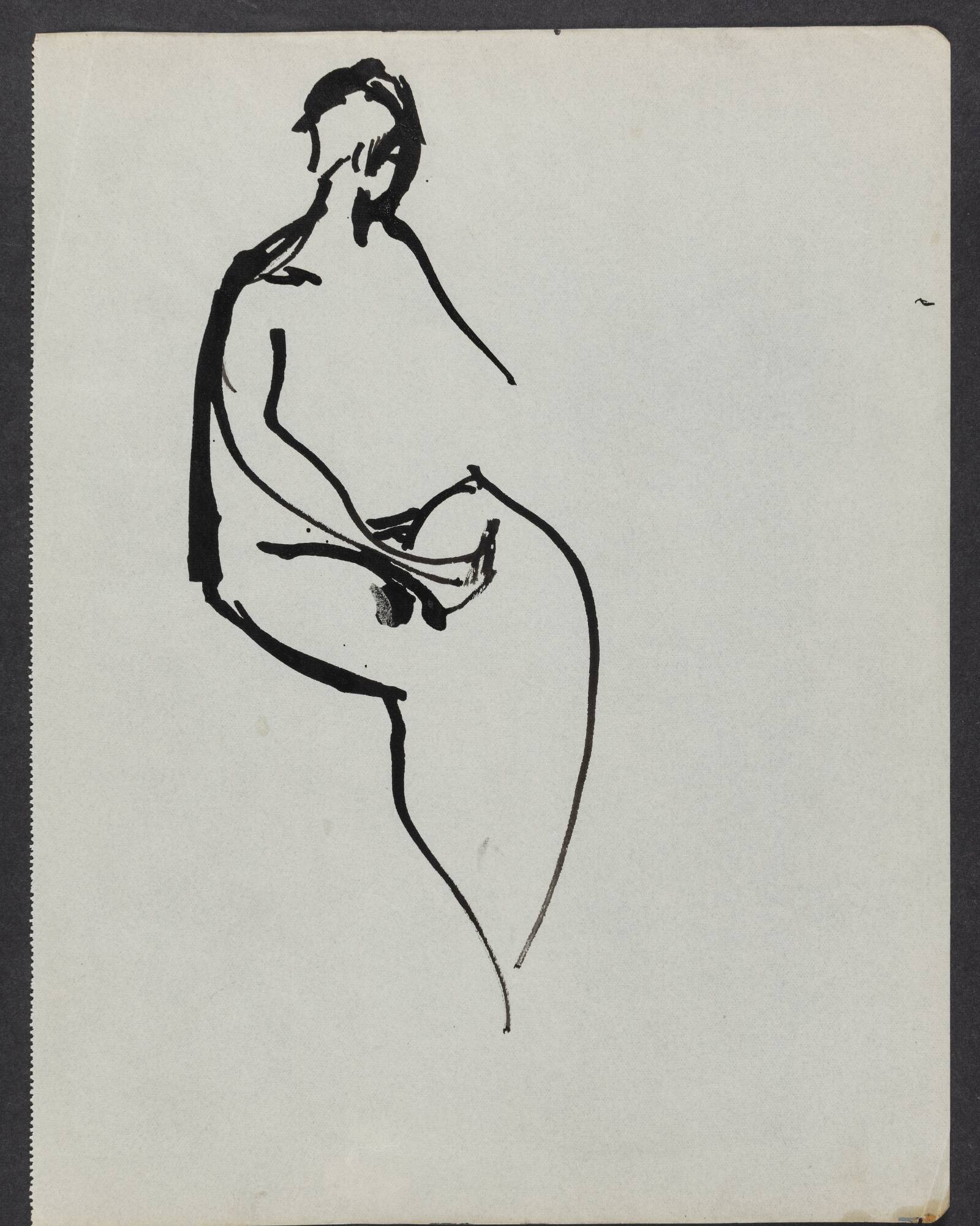 Modelstudie, Astrid Holm, 1876-1937