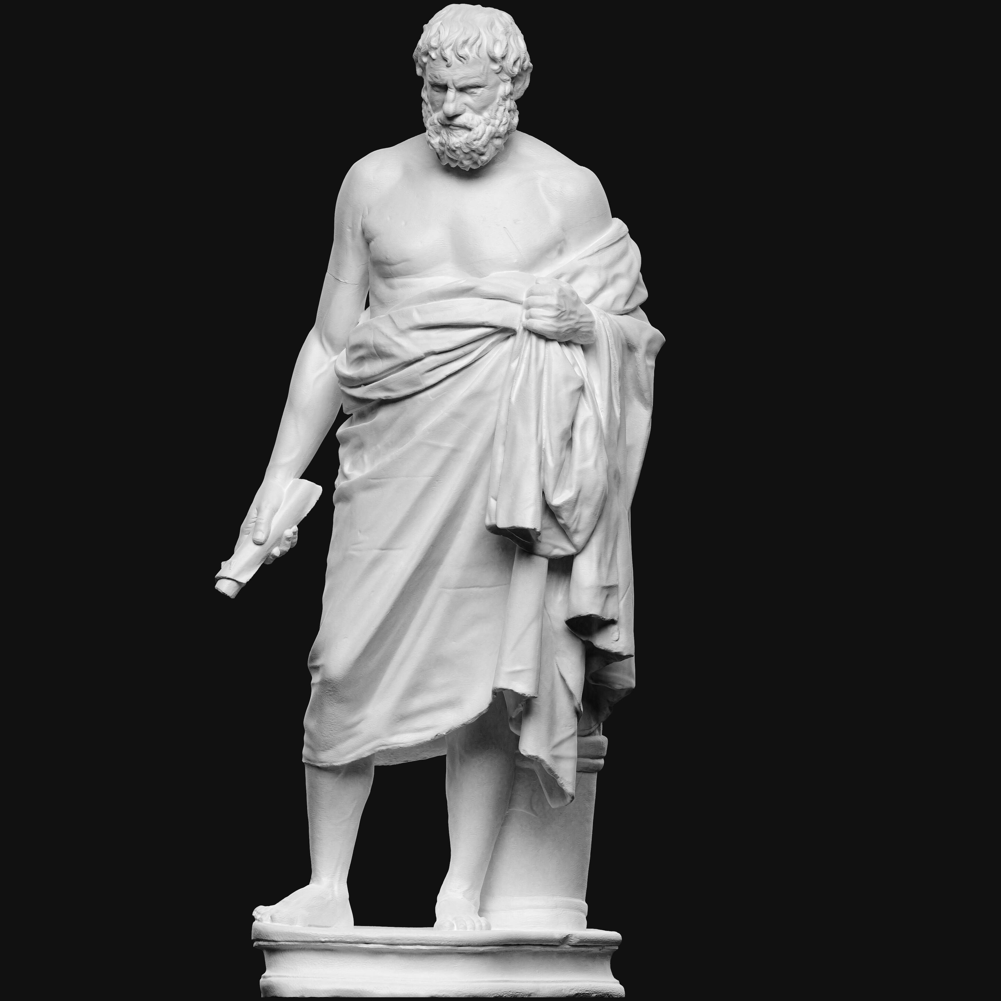 Portrait of a philosopher, possibly the Greek cynic and satirist Menippus?