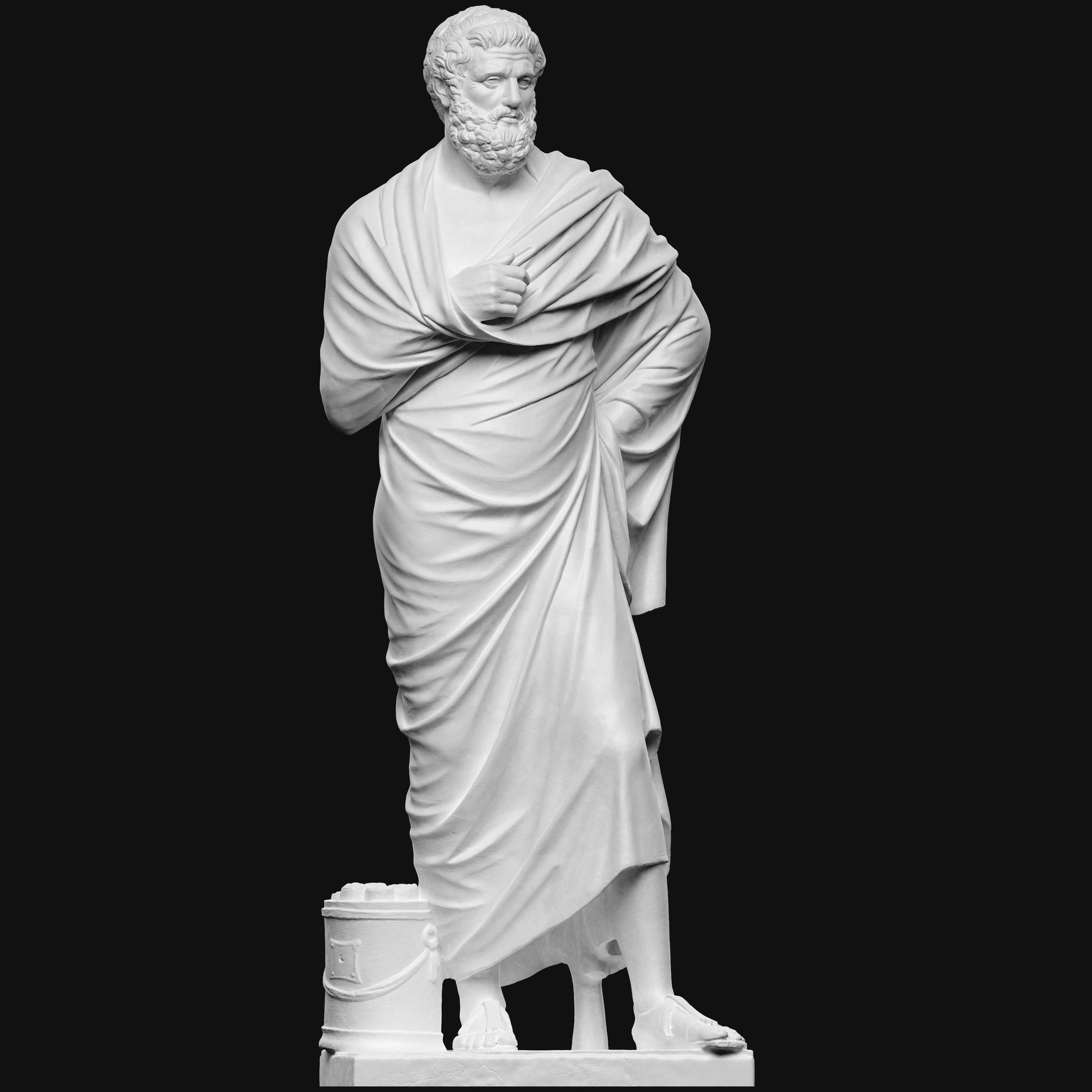 Portrait of the Greek tragedian Sophocles