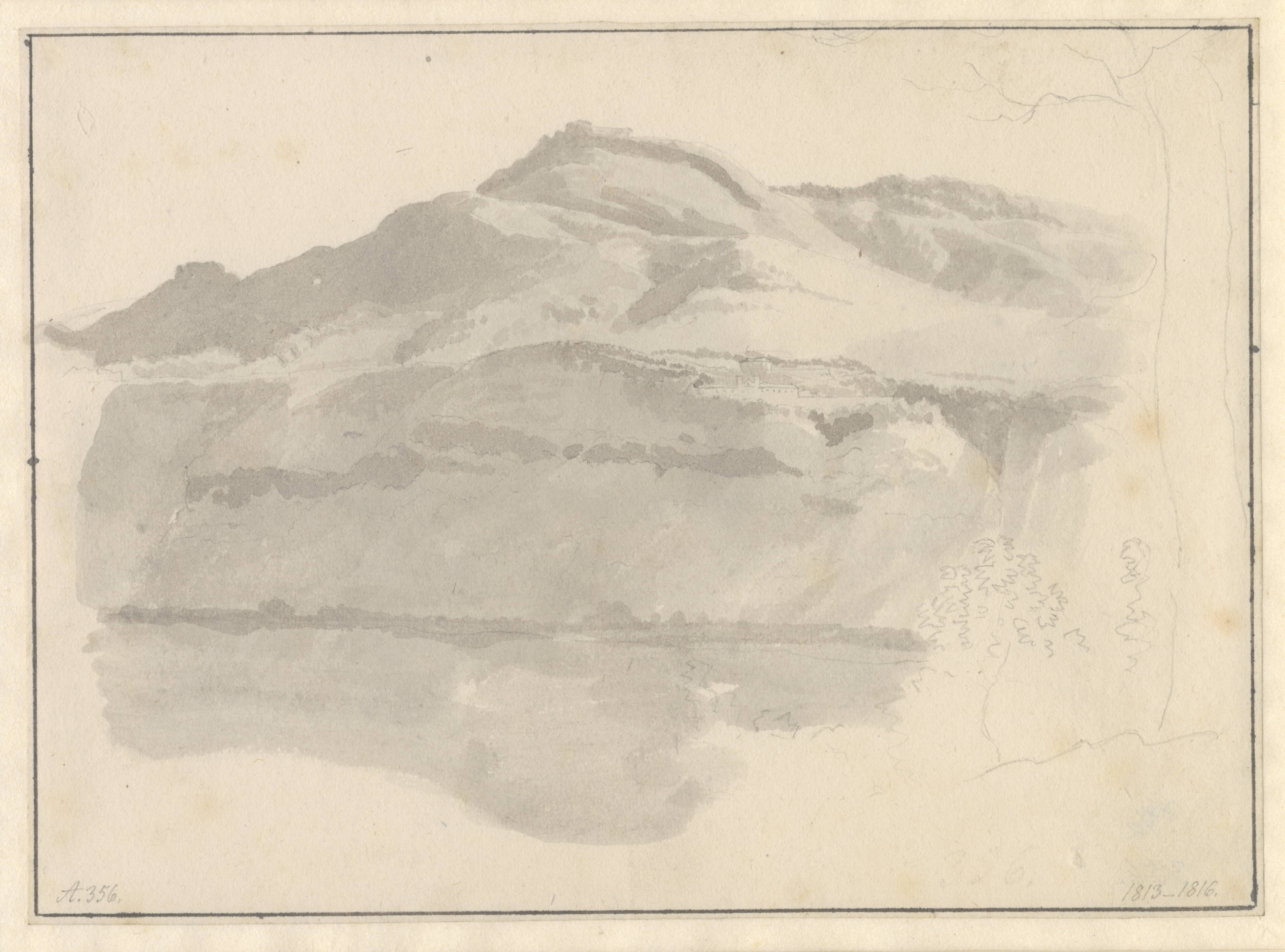 View of Lake Albano