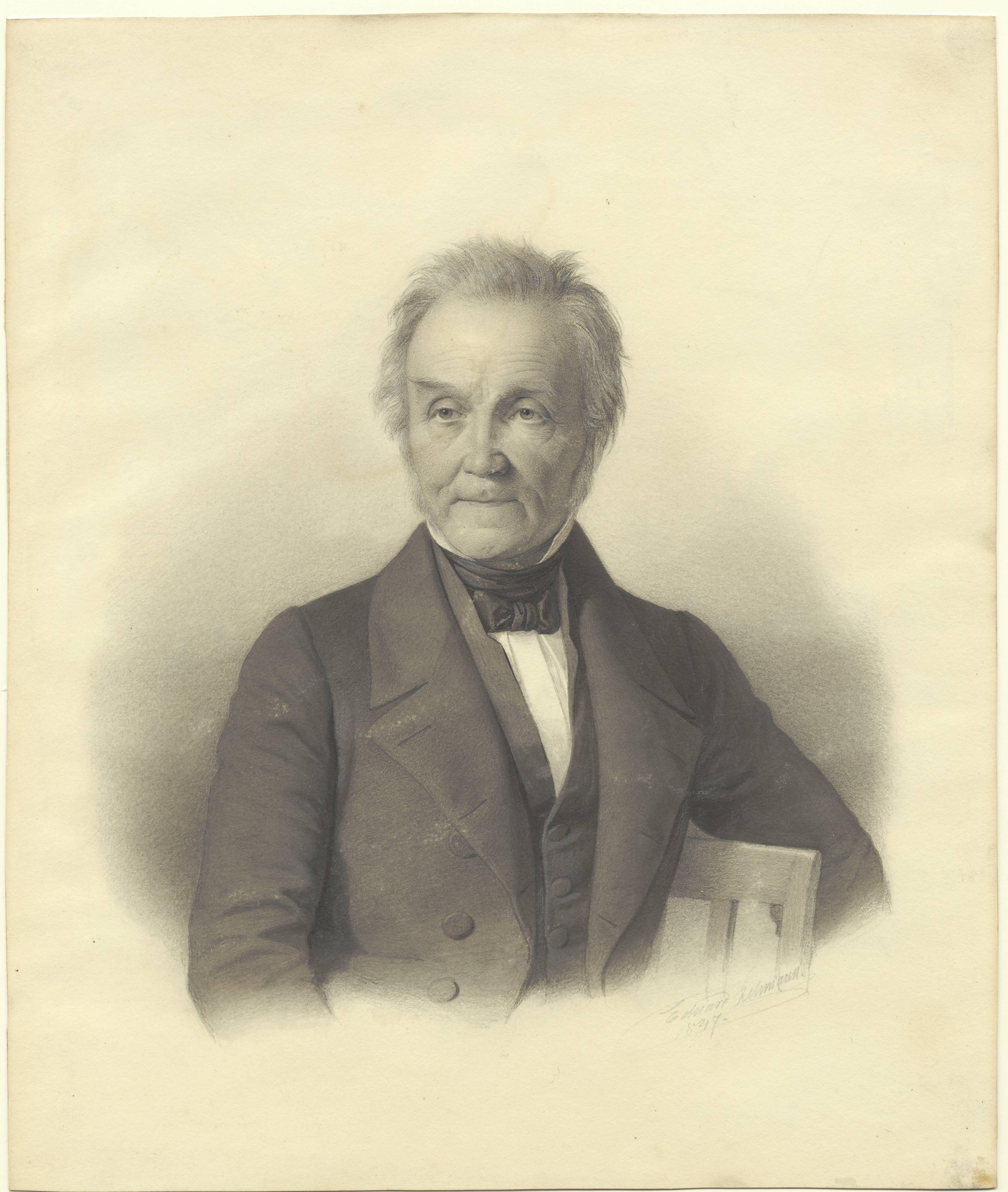 Portræt af Adam Oehlenschlager
