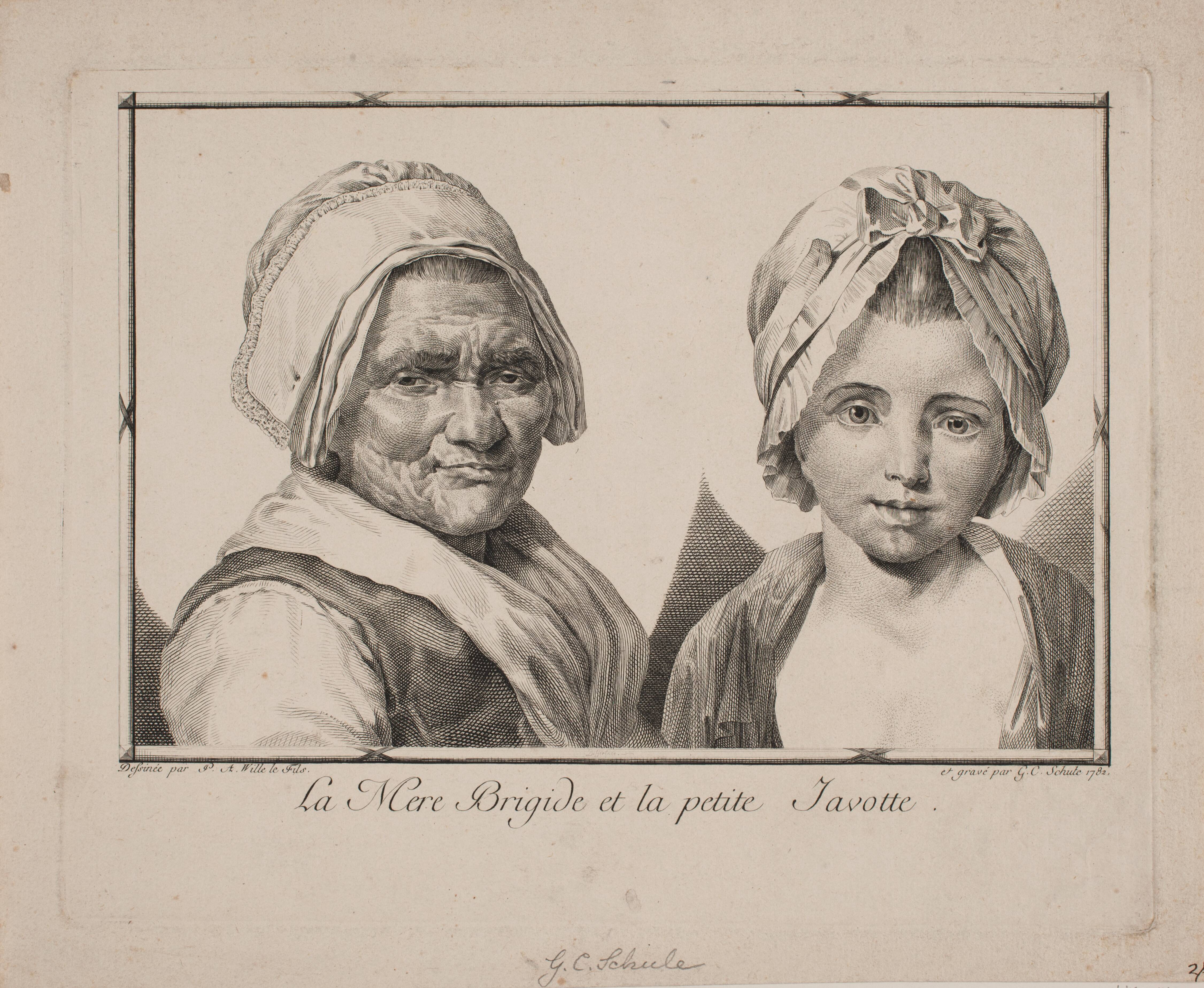 La mere Brigide et la petite Javotte