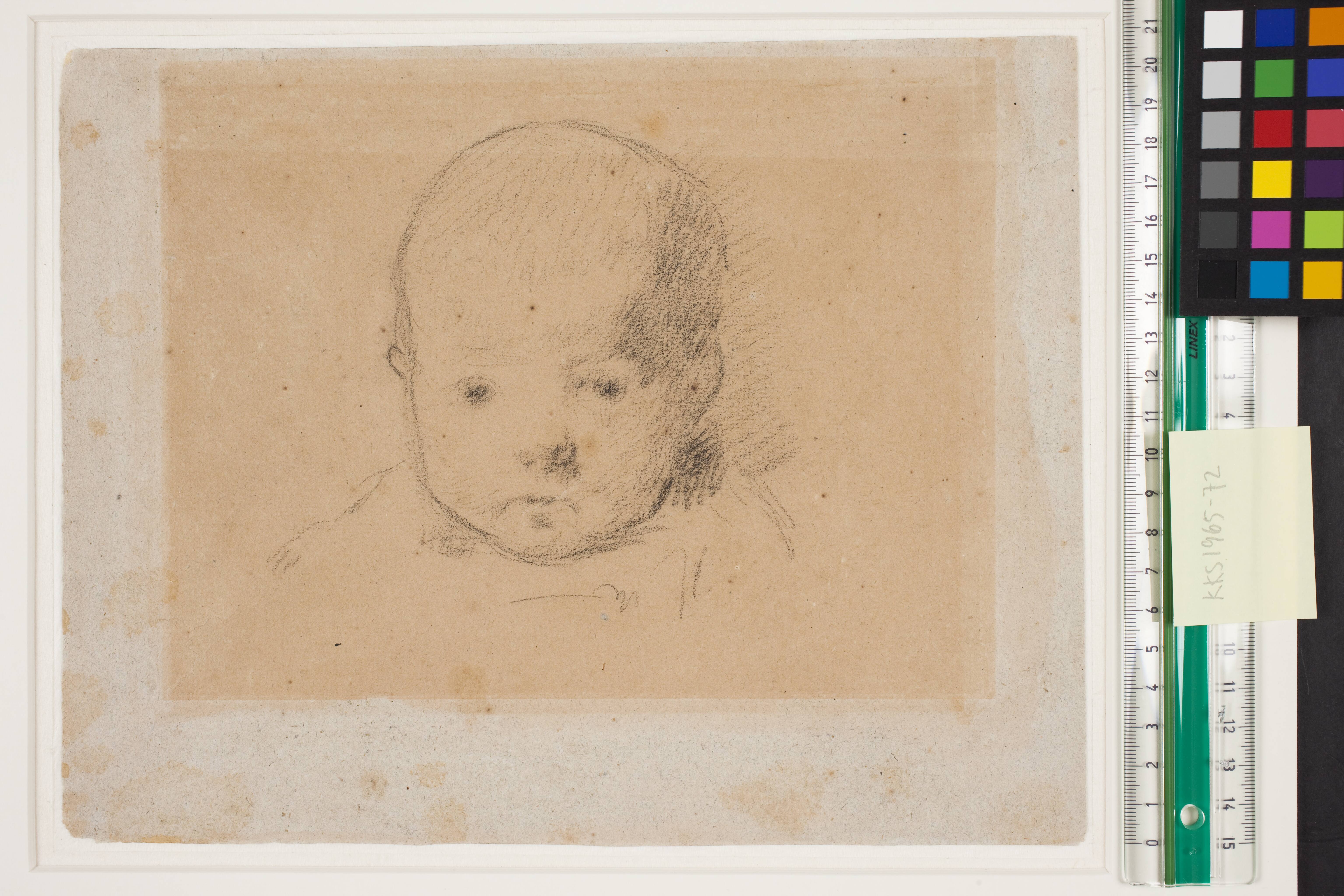 Portræt af kunstnerens søn Clovis, født den 10.maj 1879