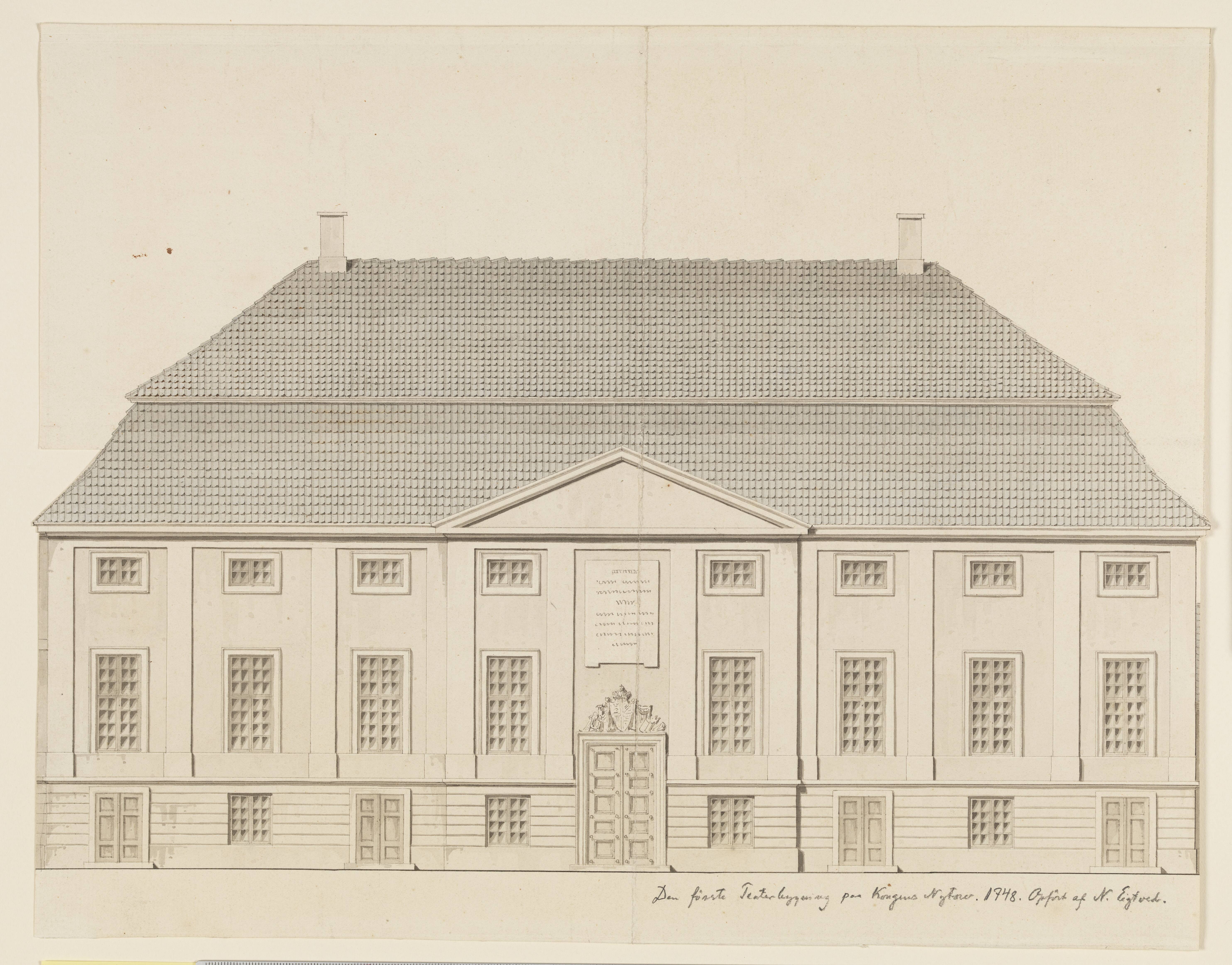 Komediehuset. Facade