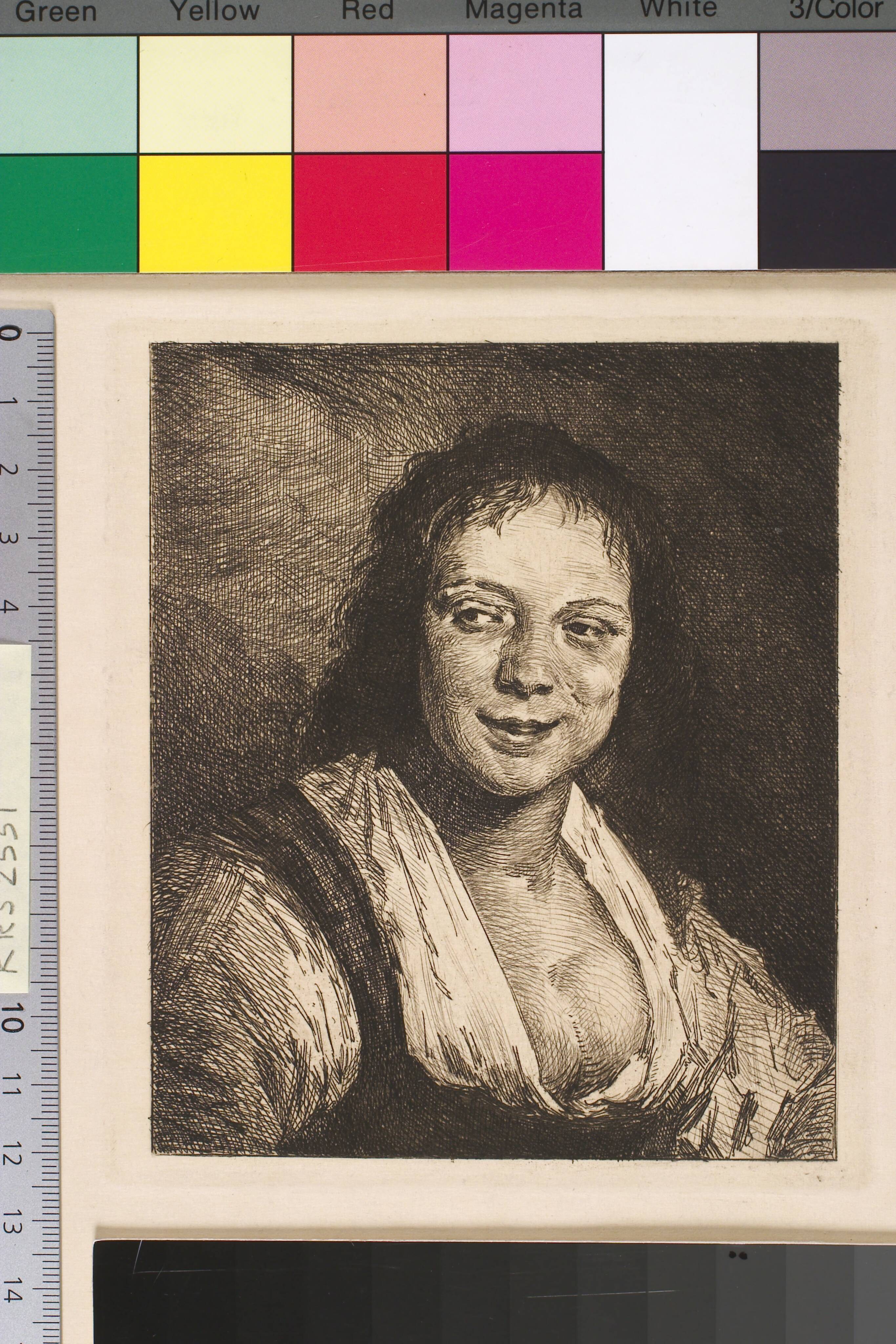 Leende pige, efter Frans Hals