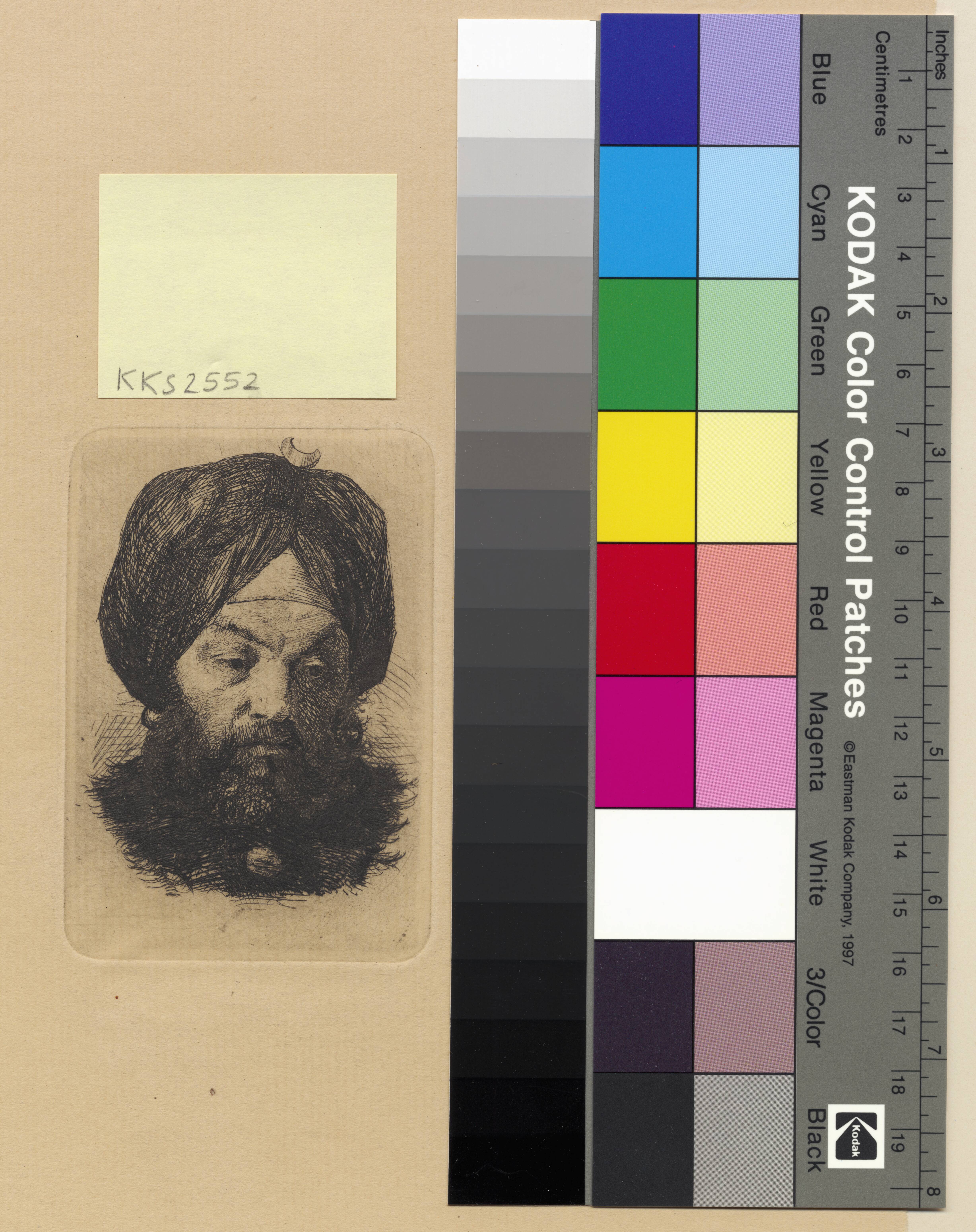 Mand med turban