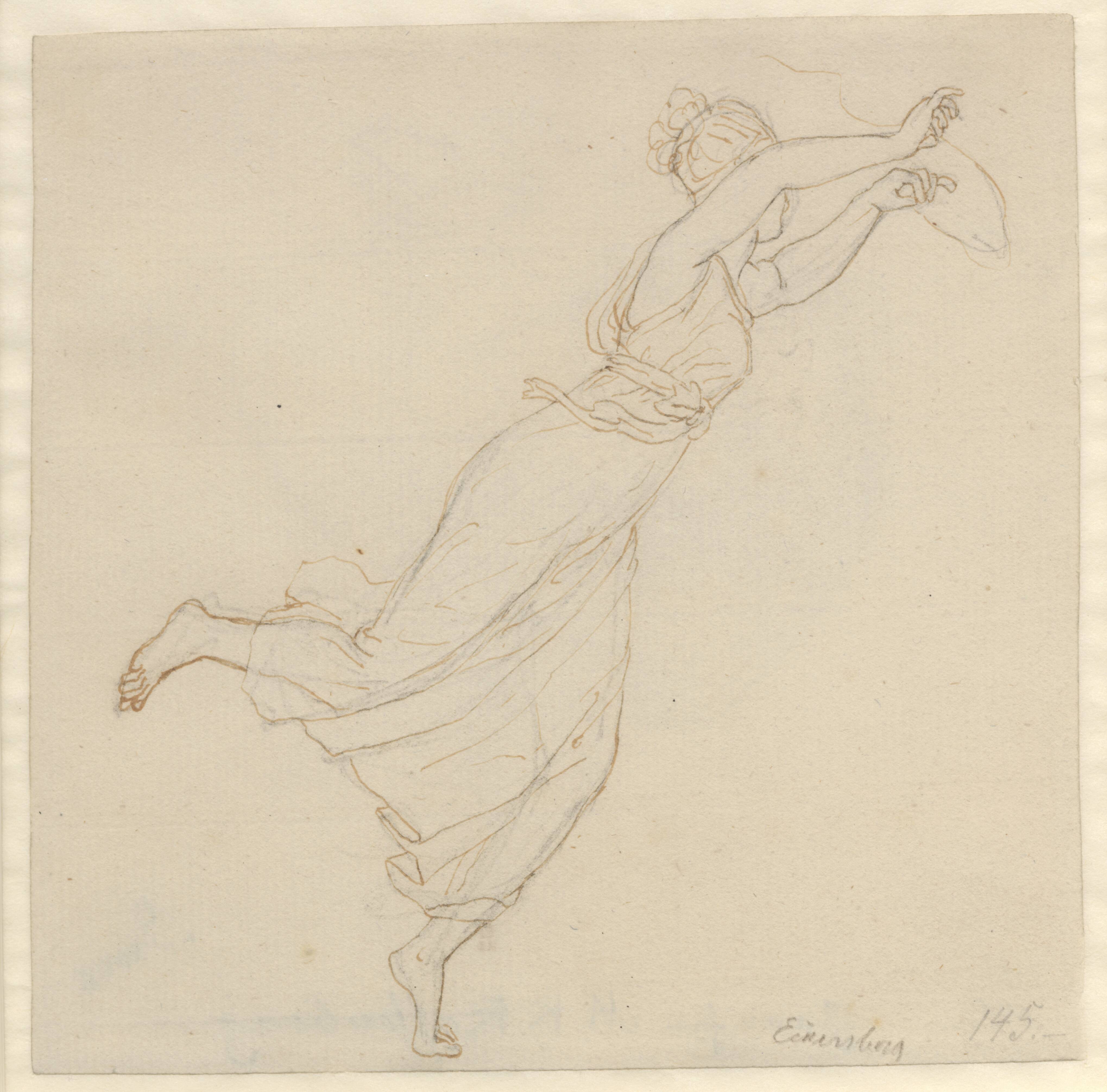 Dansende pige