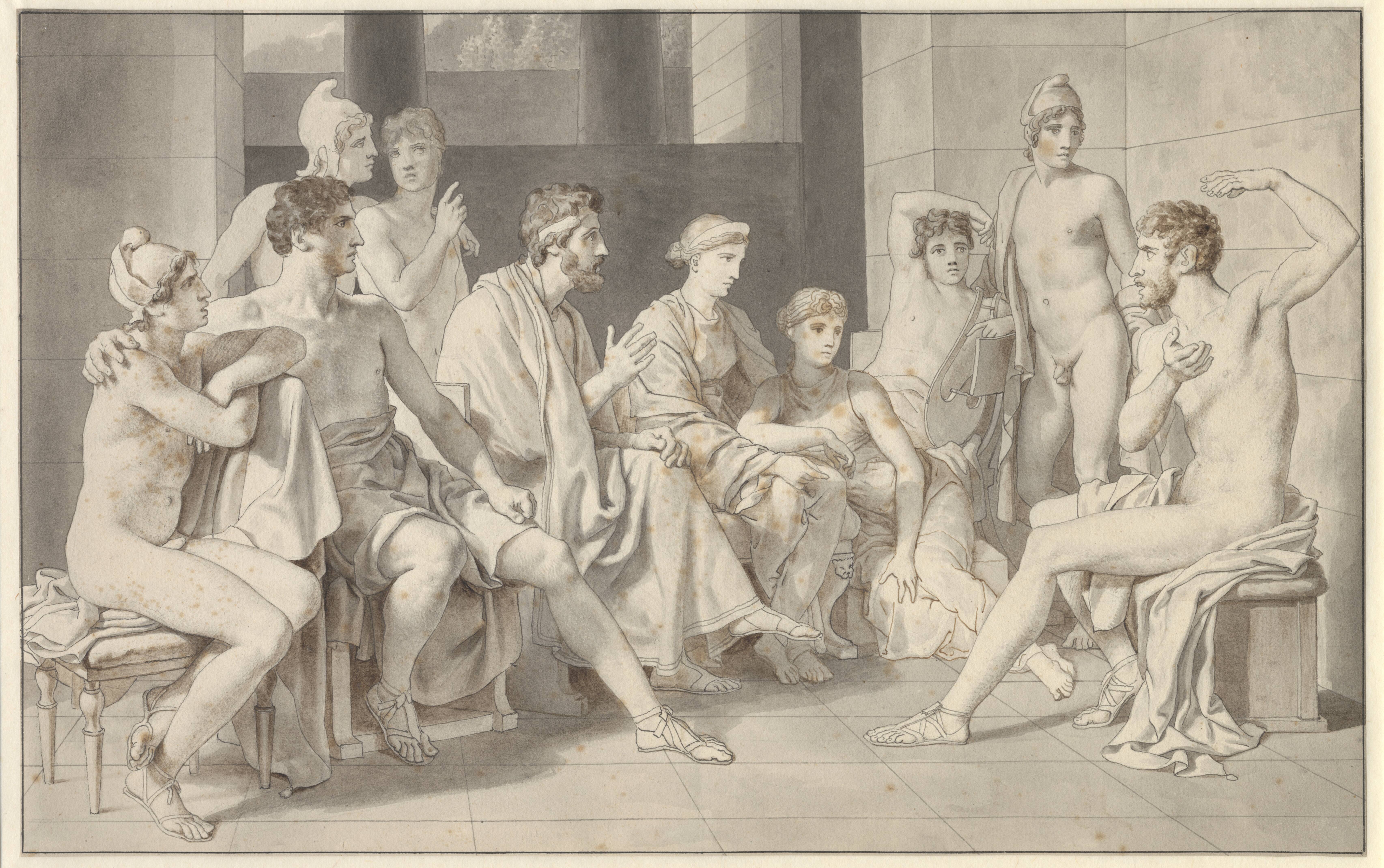 Odysseus hos Alkinoos beretter om sit liv