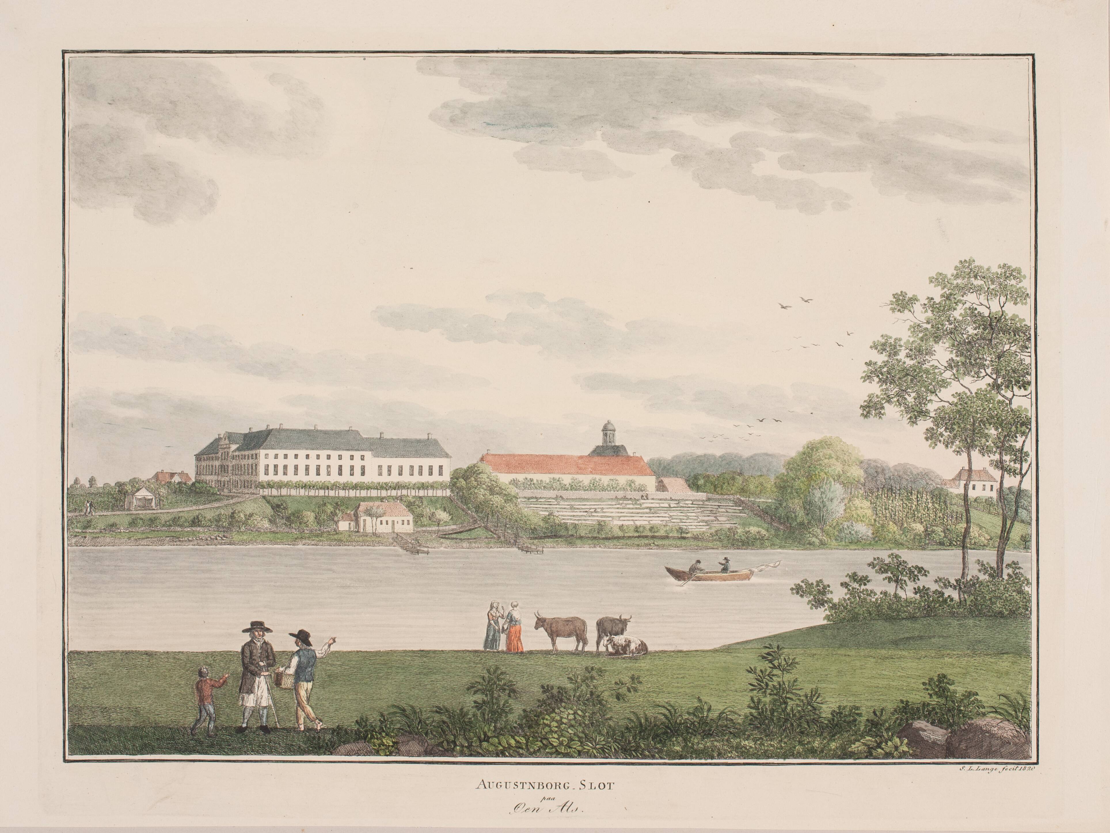 Augustenborg Slot på øen Als