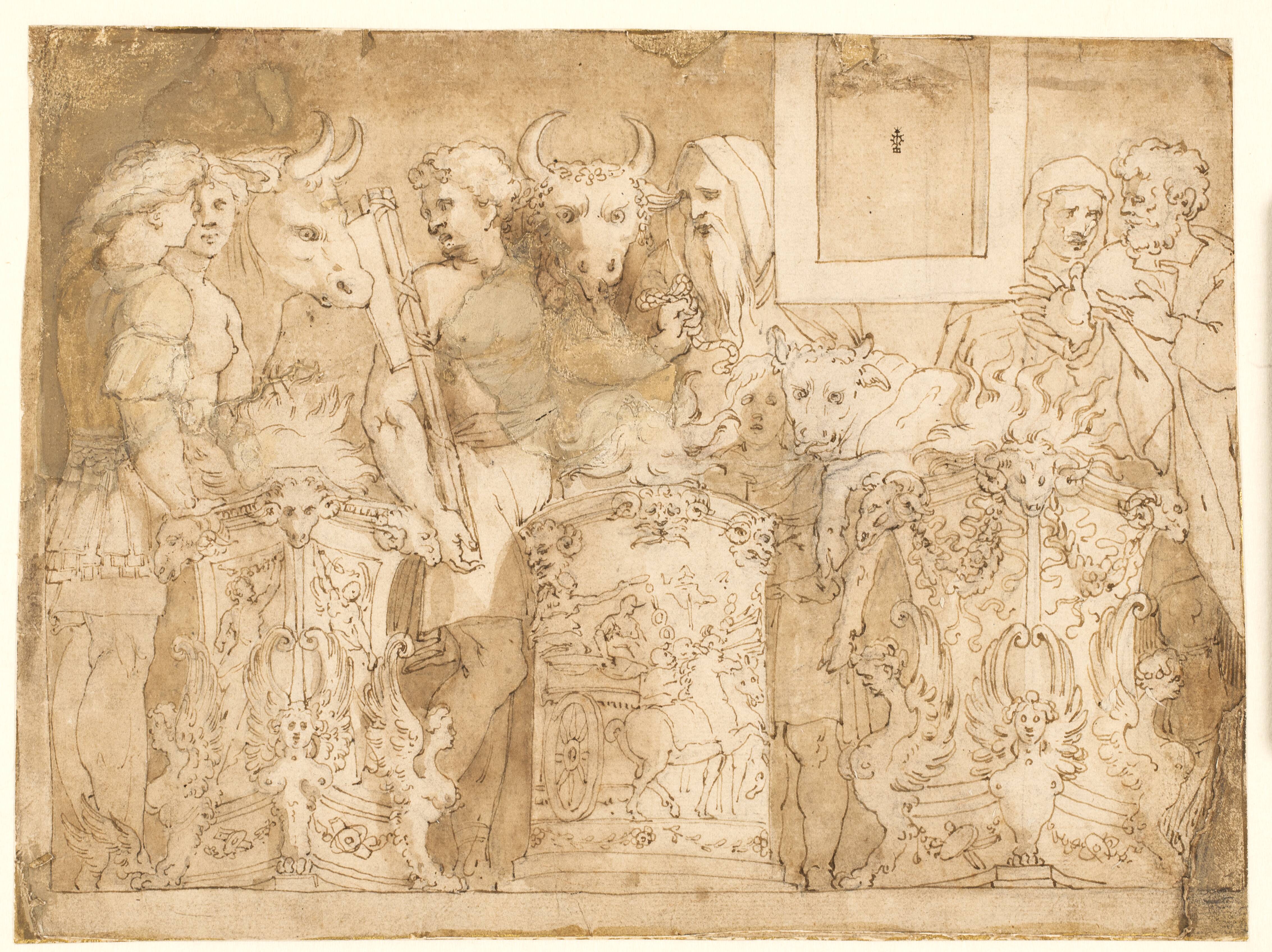 Antique sacrifice