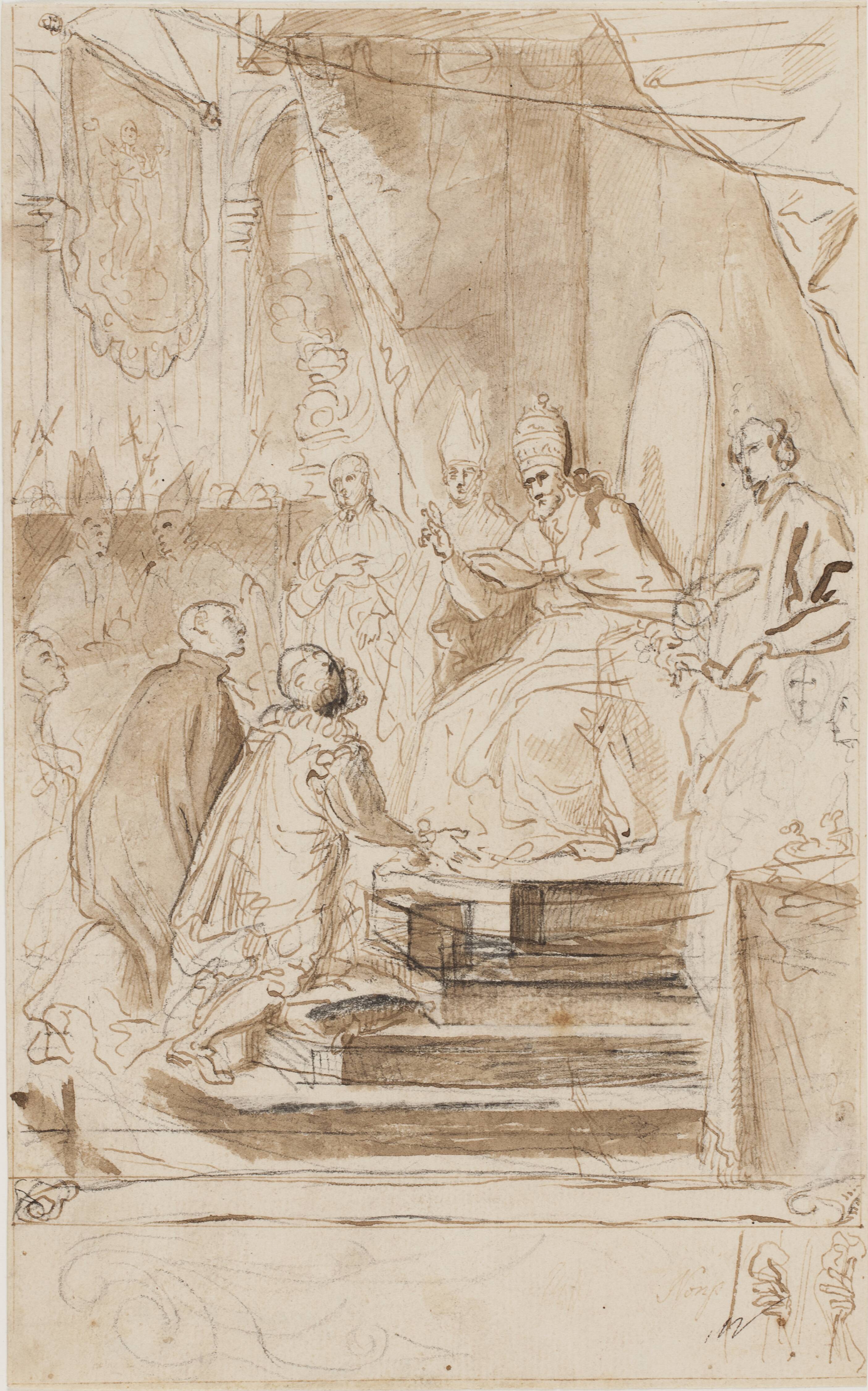 The canonisation of St Ignatius of Loyola