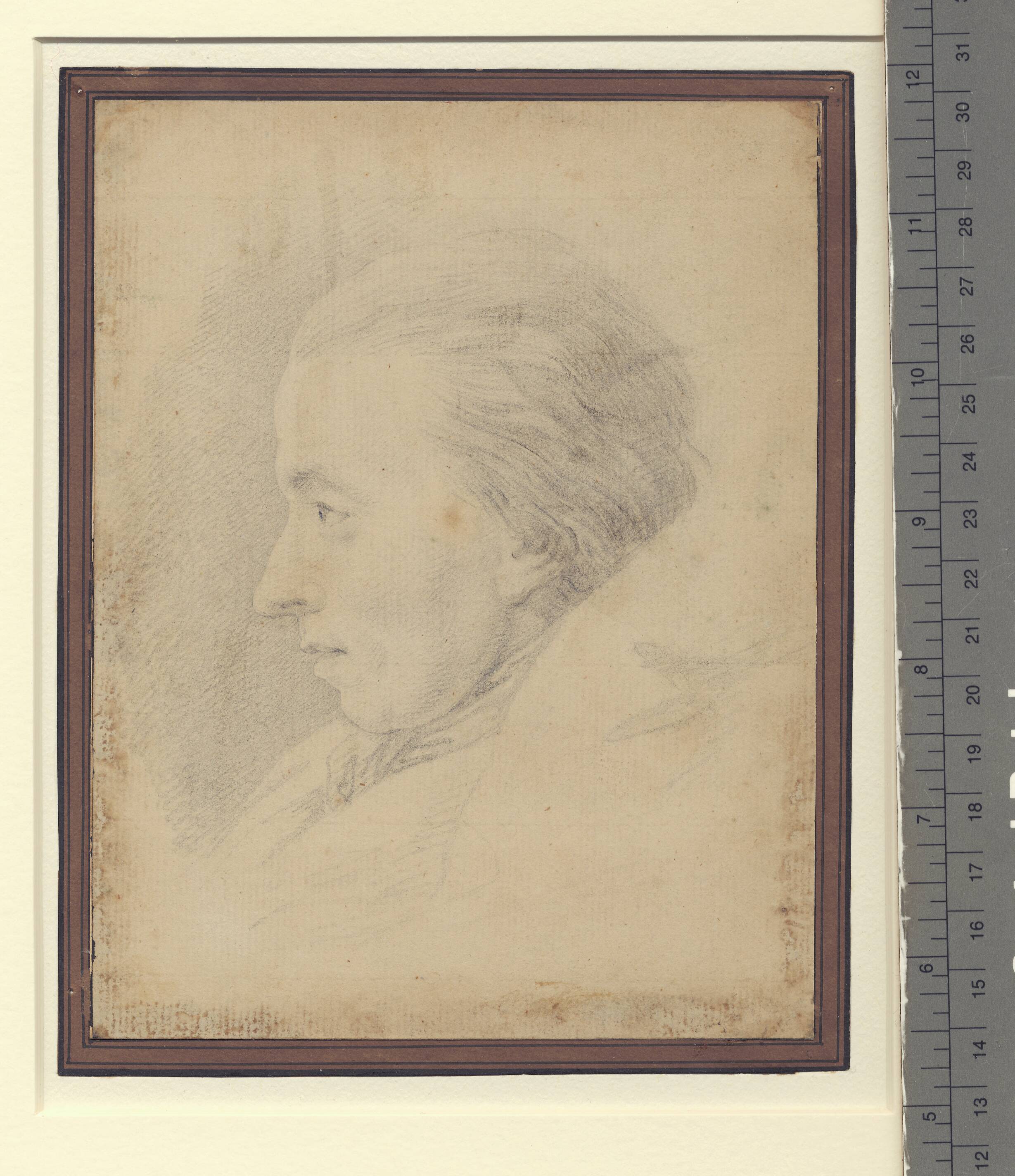 Portræt af digteren Johannes Ewald (1743-81)