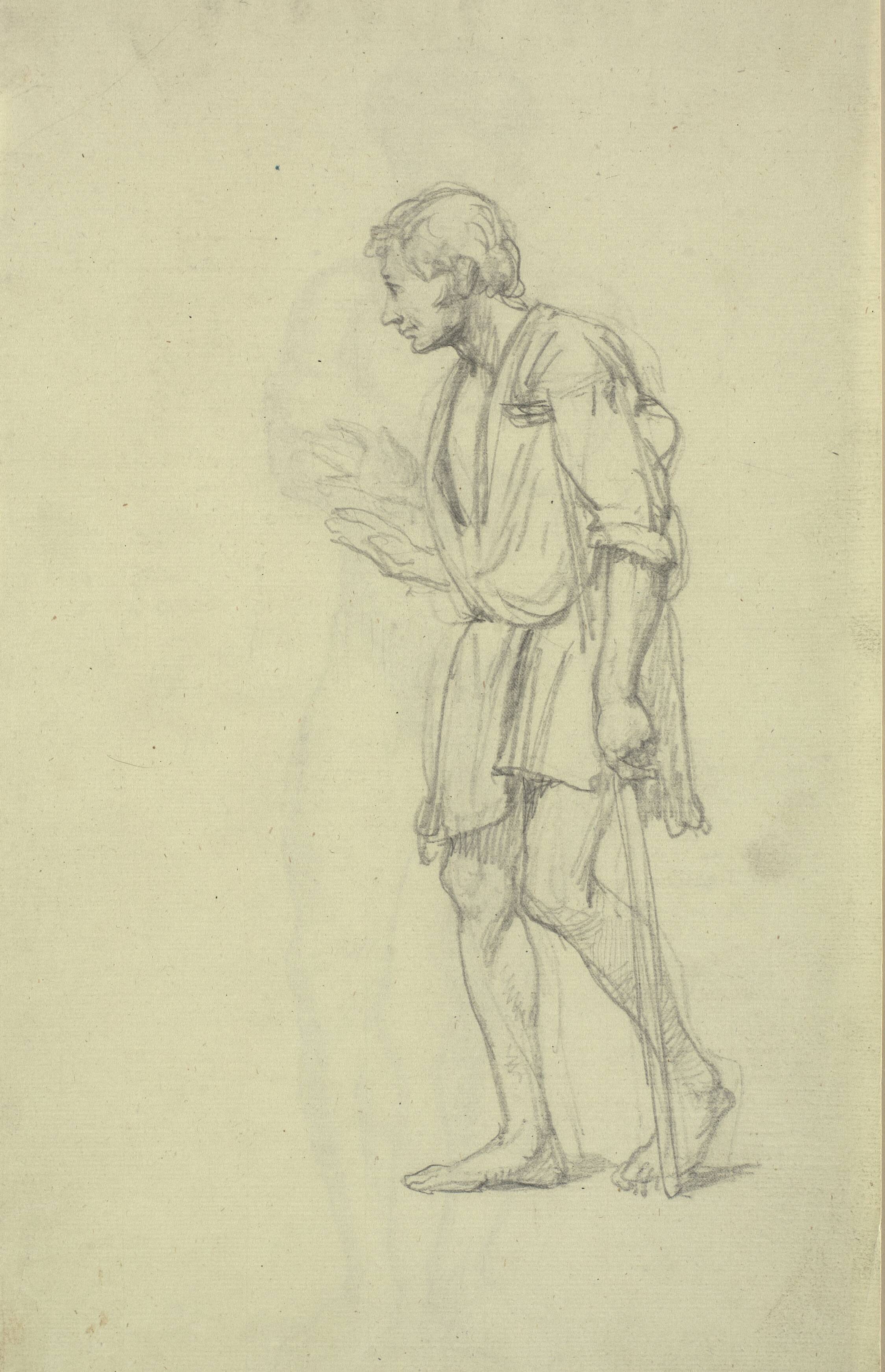 Krøbling. Figurstudier