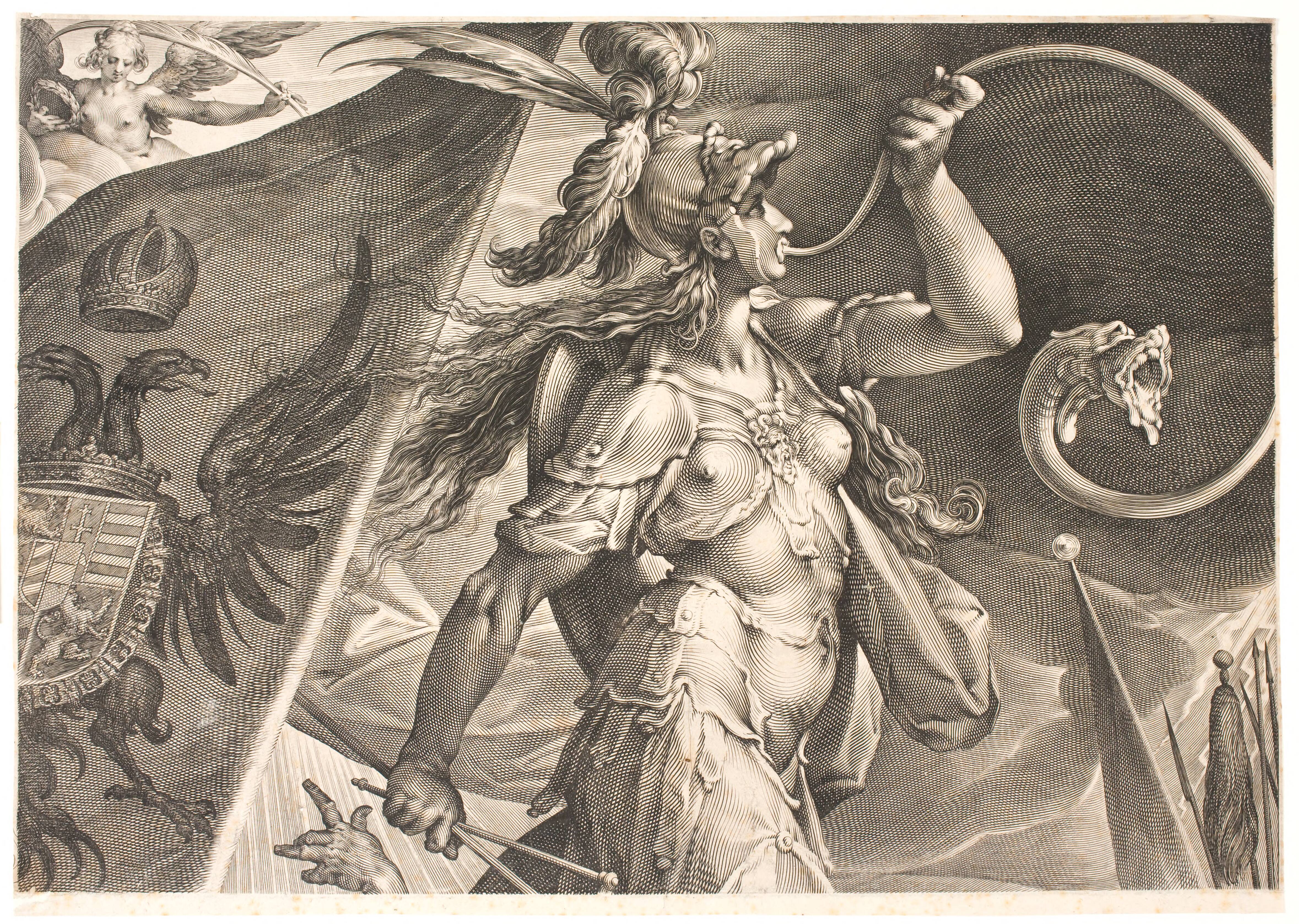 Bellona Aiding the Emperor's Army in a Victory over the Turks