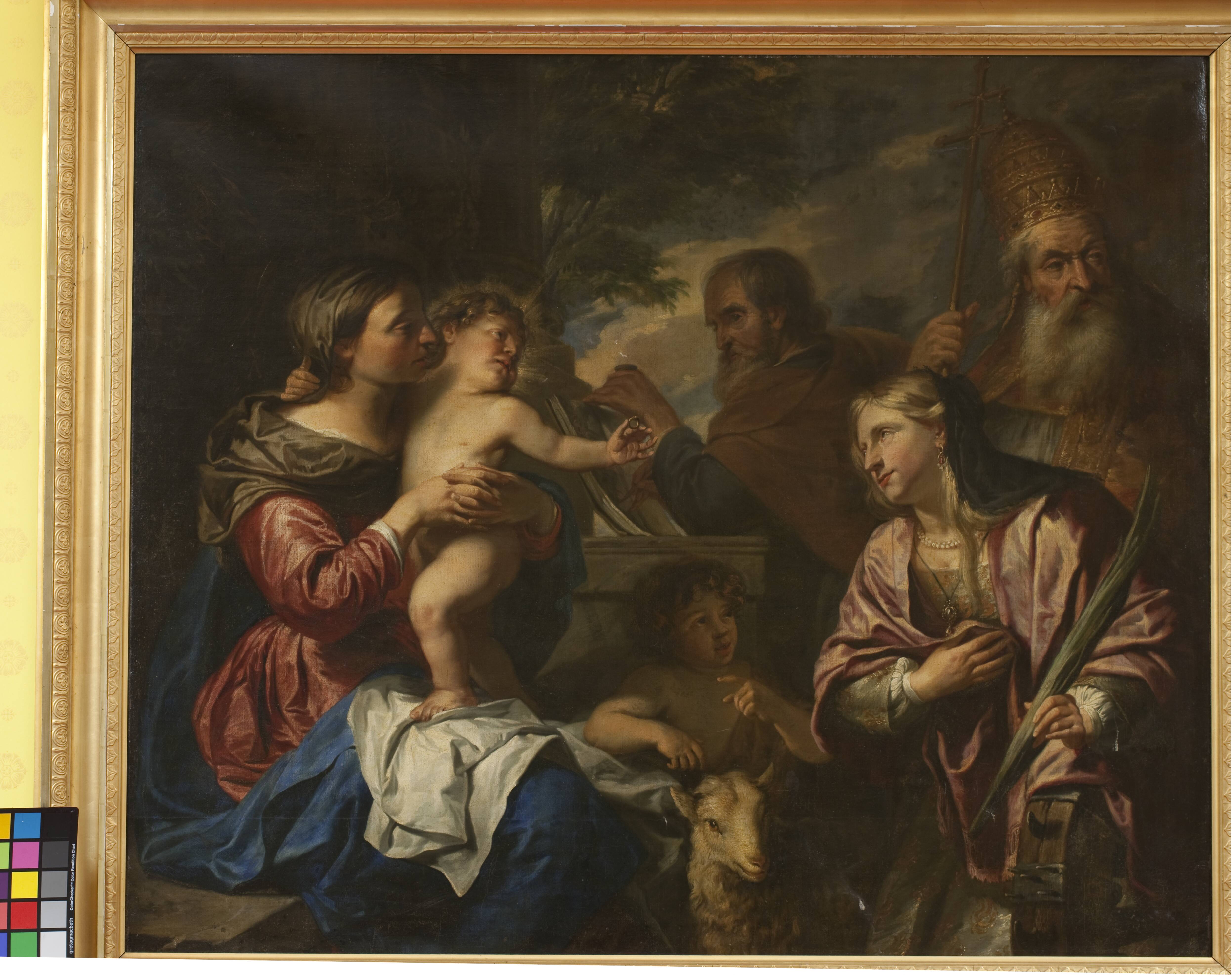 The Mystic Marriage of St Catherine