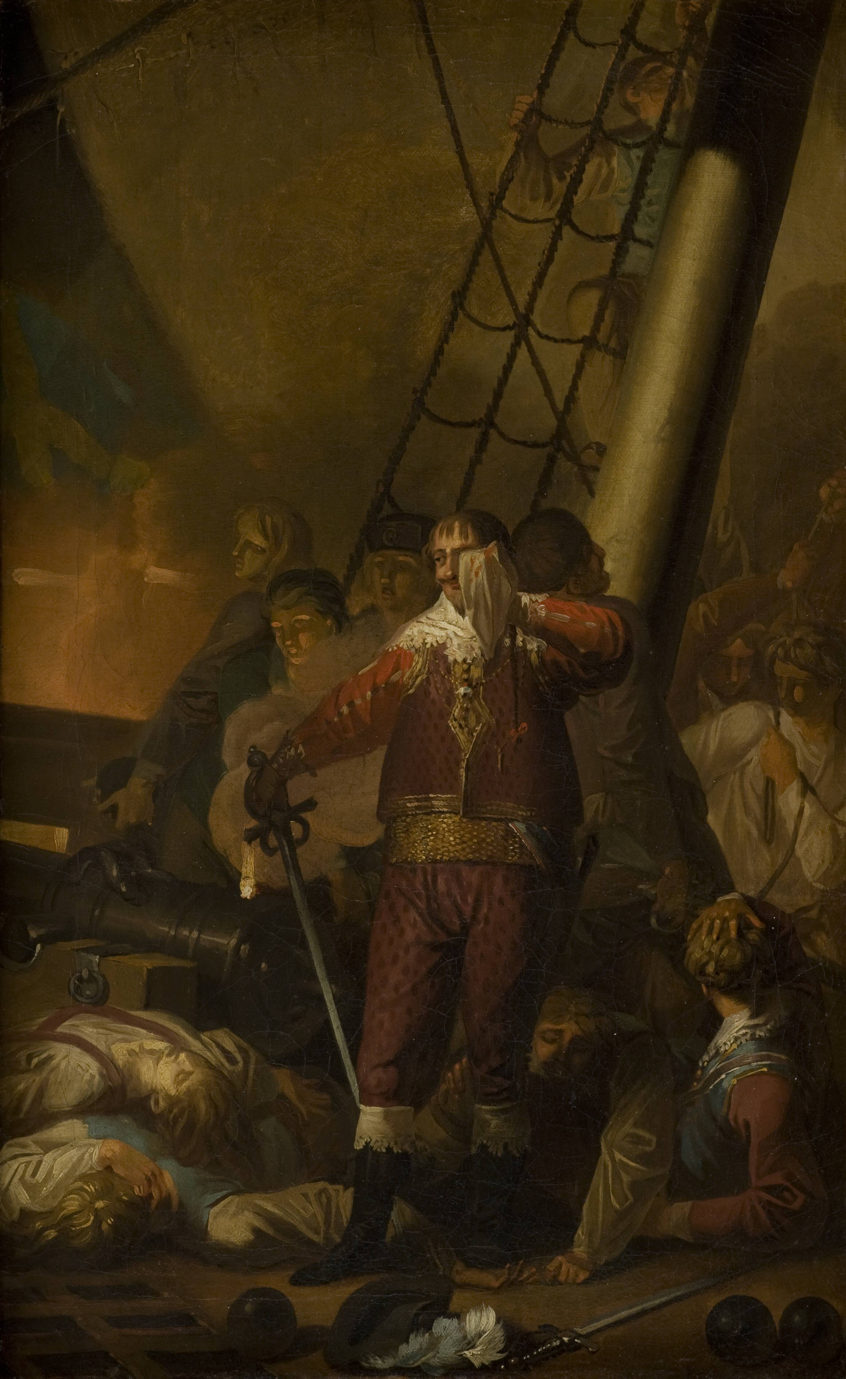 Christian IV Aboard his Flagship "The Trinity"