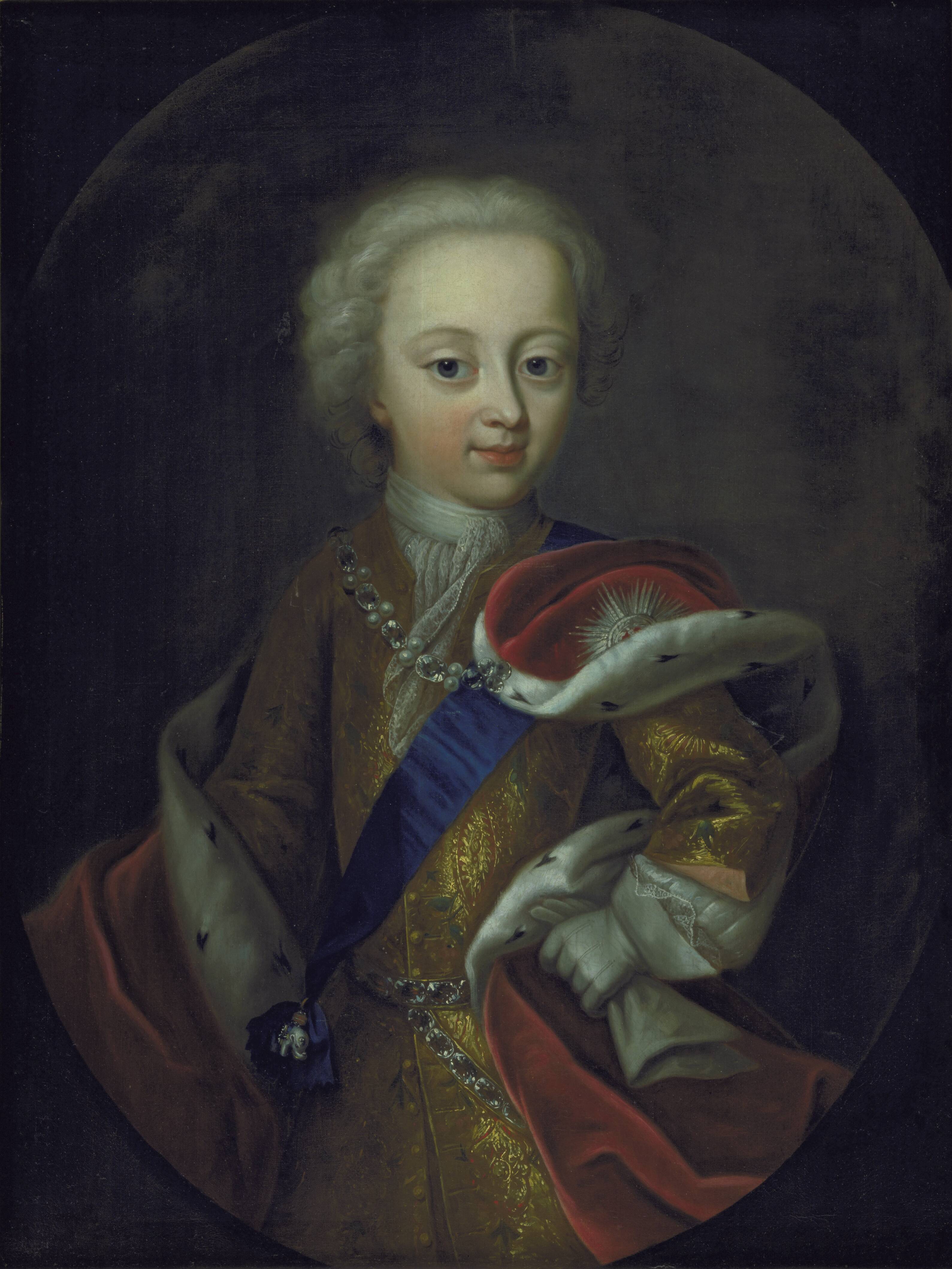 Kong Frederik V som barn