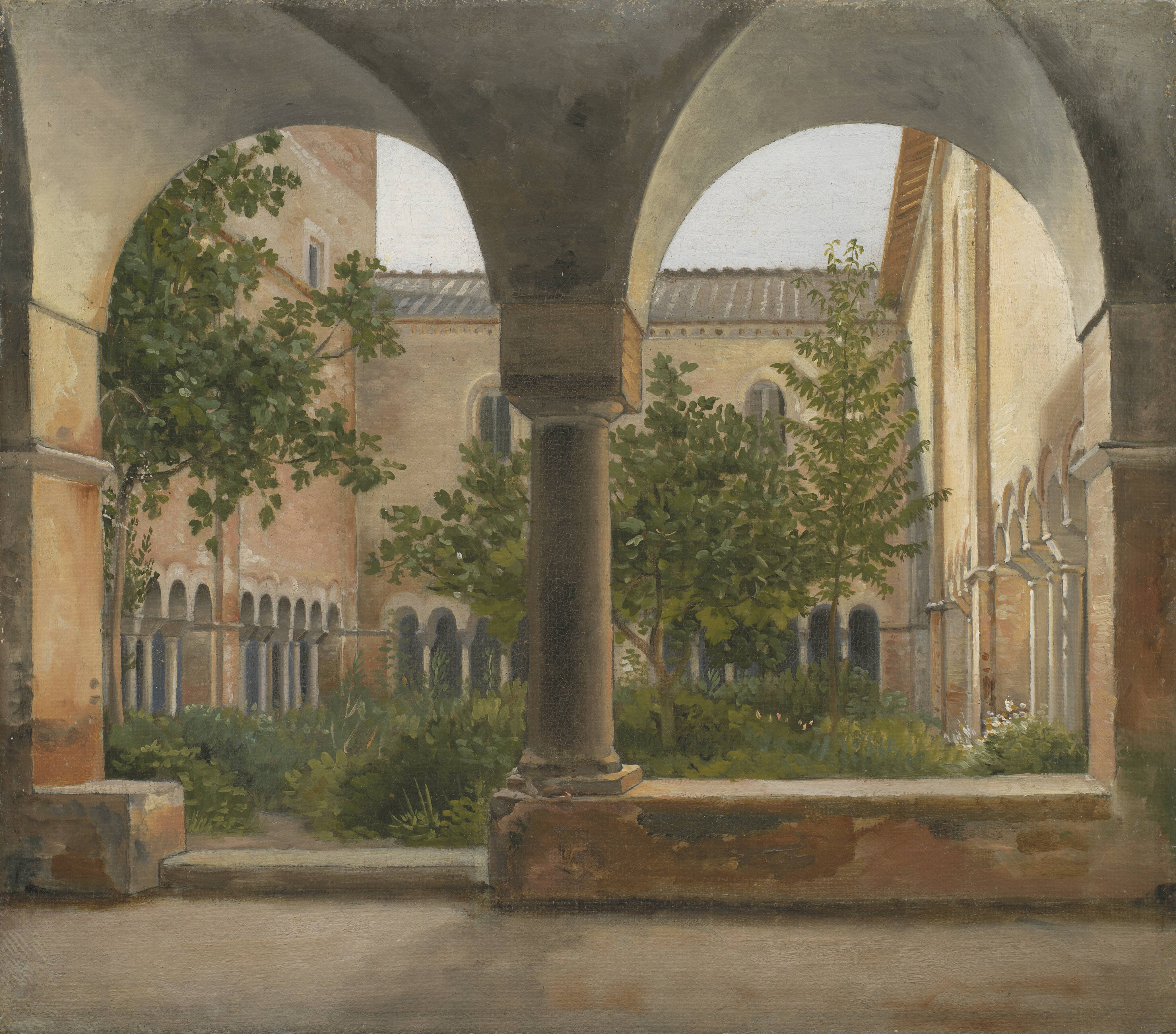 The Cloisters of San Lorenzo fuori le mura in Rome