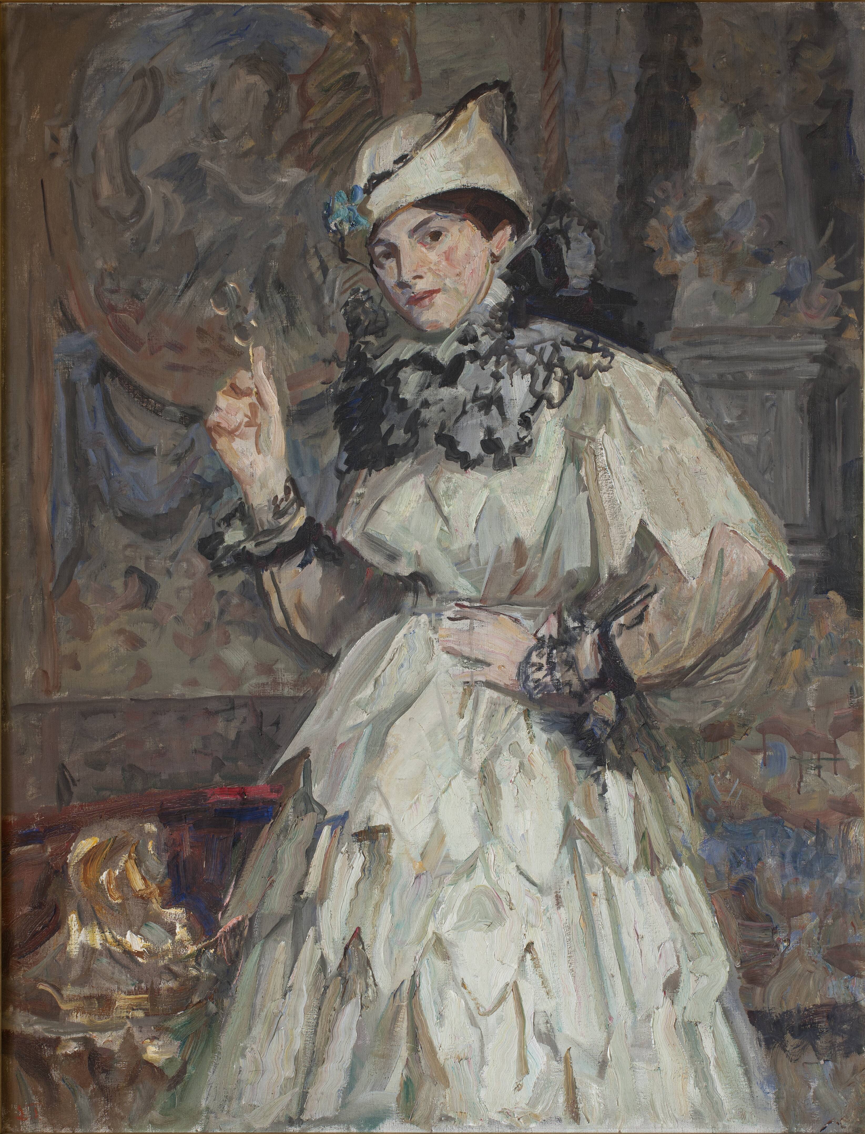 The Artist’s Daughter in Fancy Dress