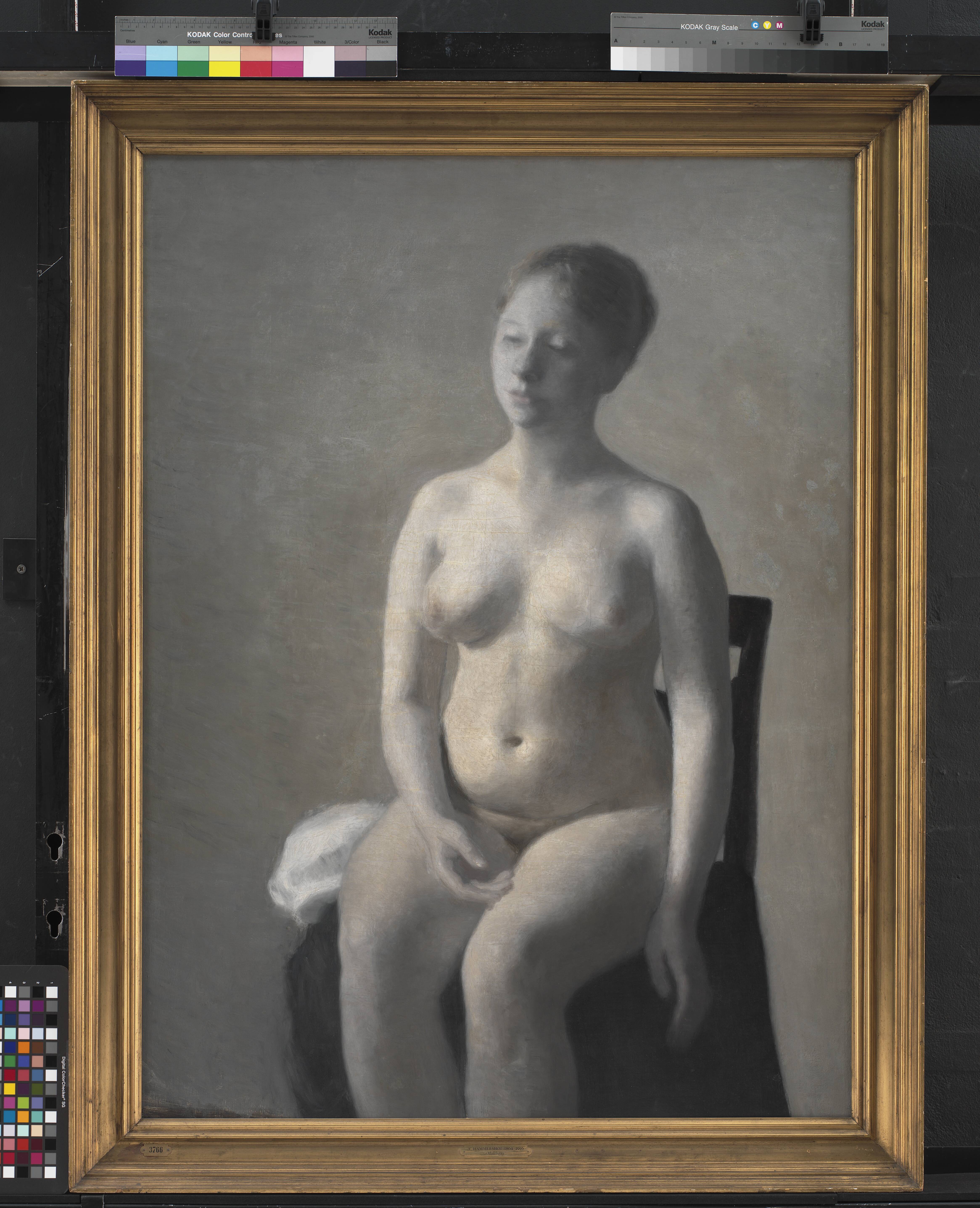 Seated Female Nude