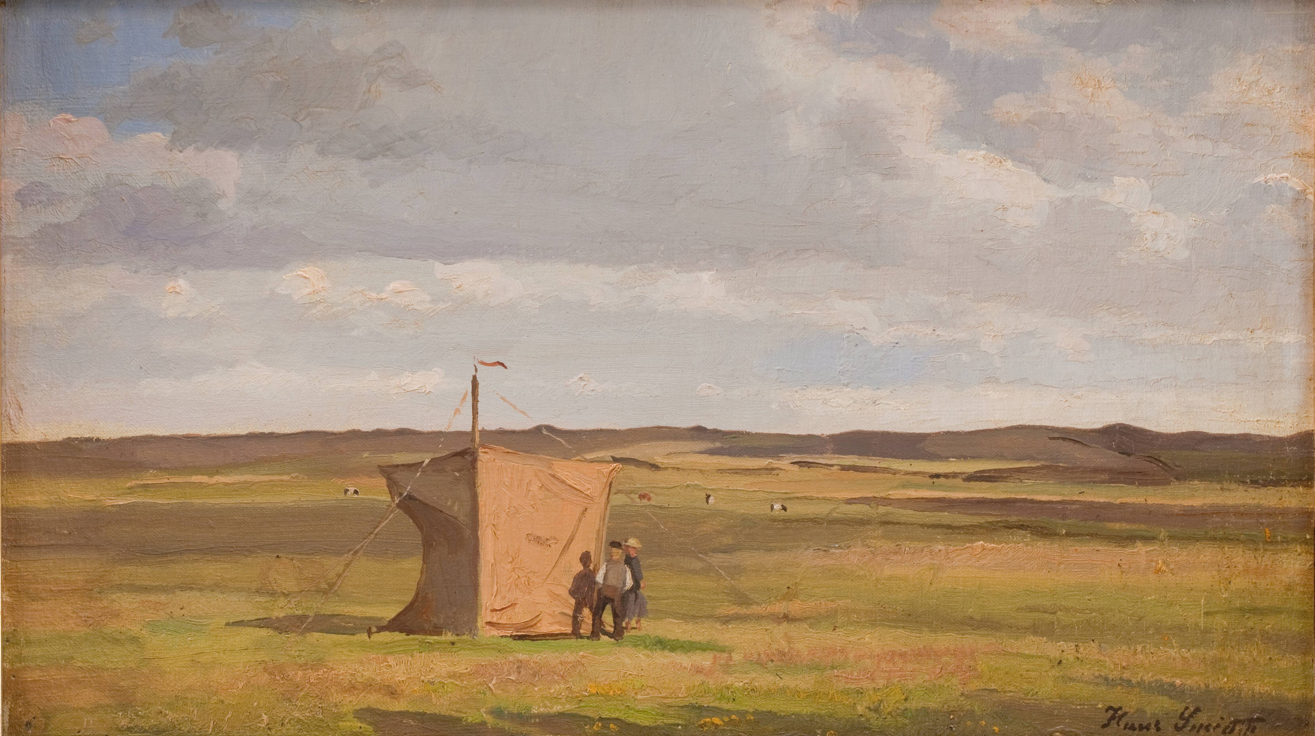 The Artist's Shelter on the Moors in Jutland