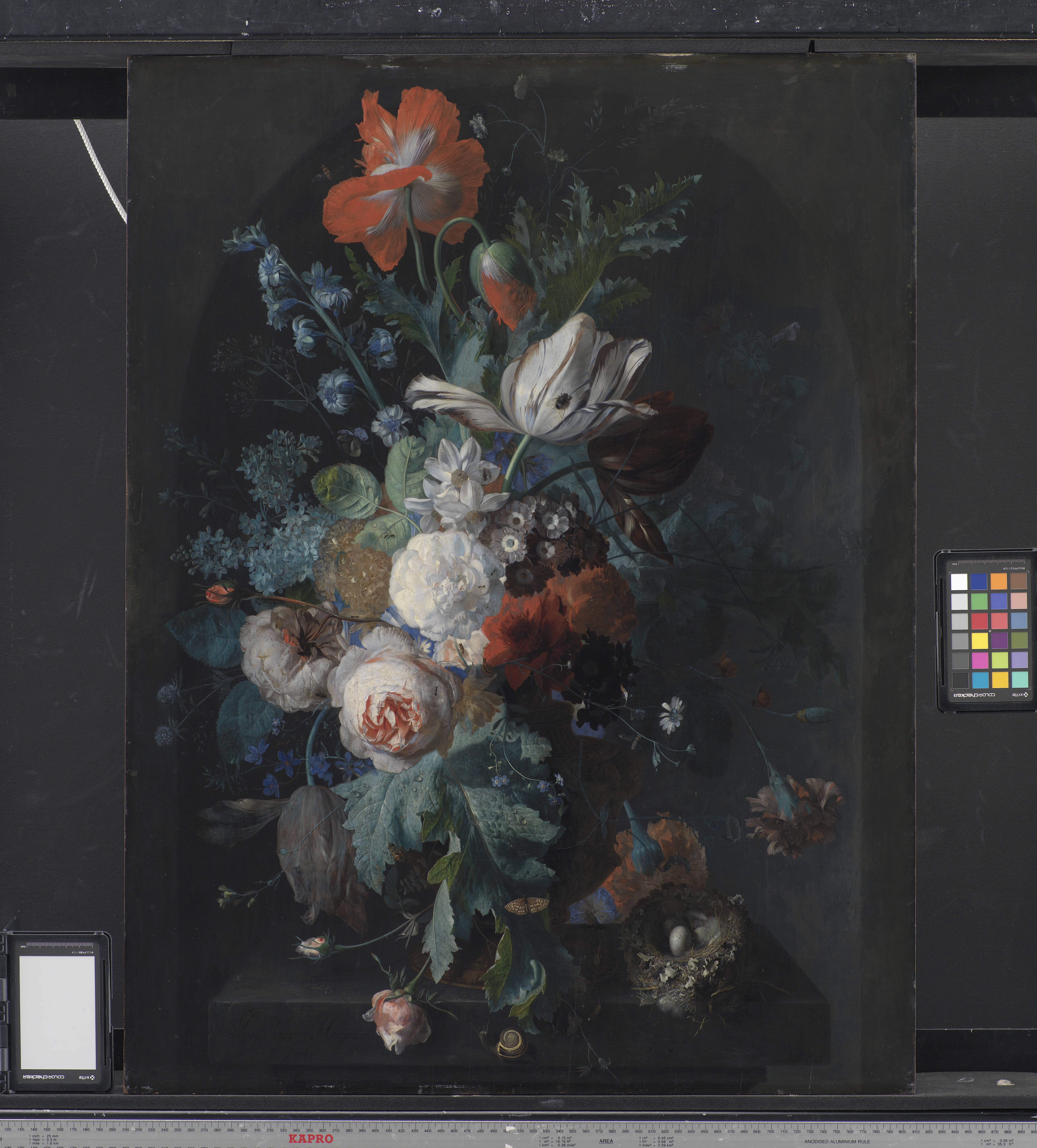 A Vase with Flowers